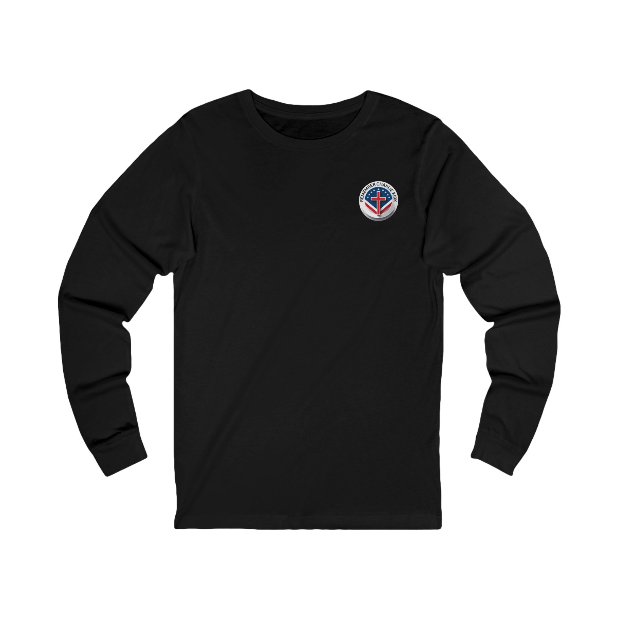 Charlie Kirk Remembrance Long Sleeve Tee (9 colors available)