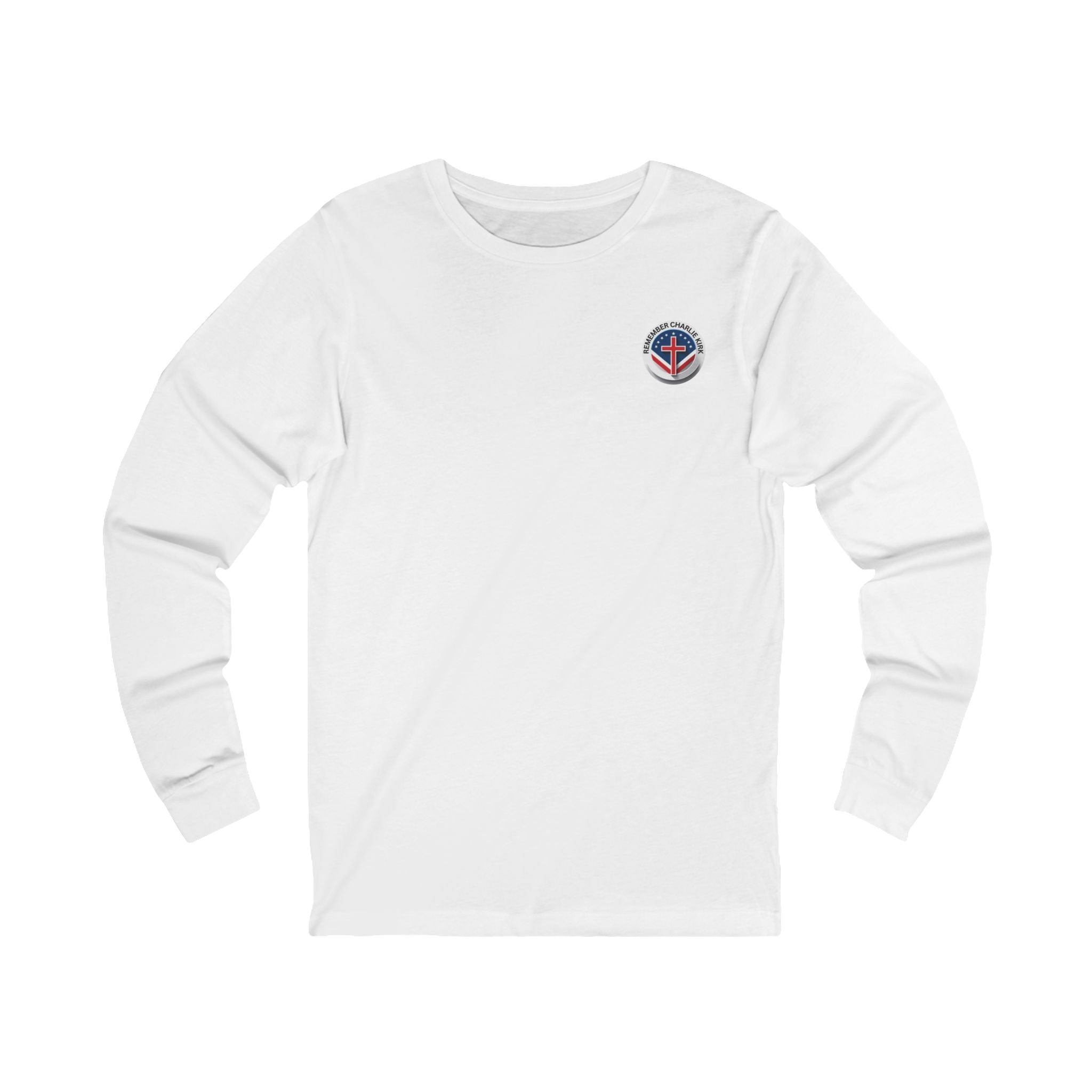 Charlie Kirk Remembrance Long Sleeve Tee (2 colors available)