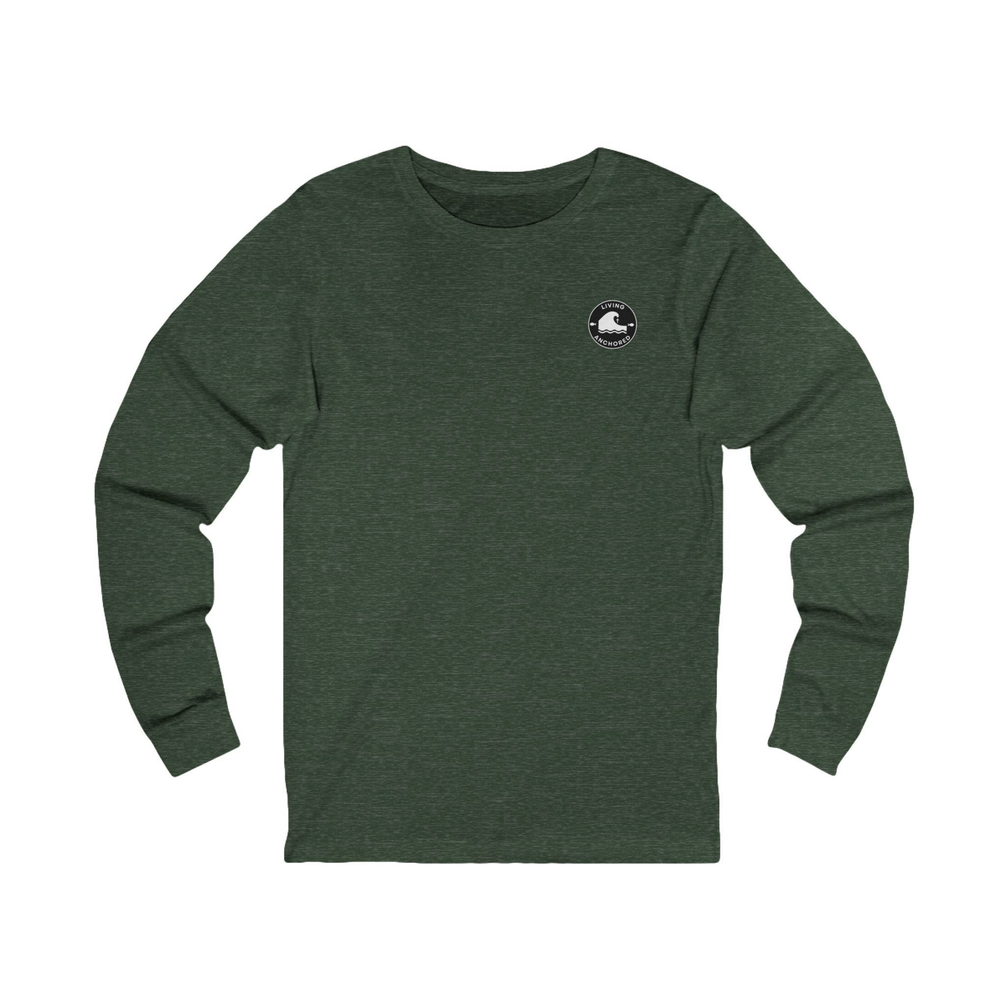 Inspirational Jersey Long Sleeve Tee – Psalm 143:8