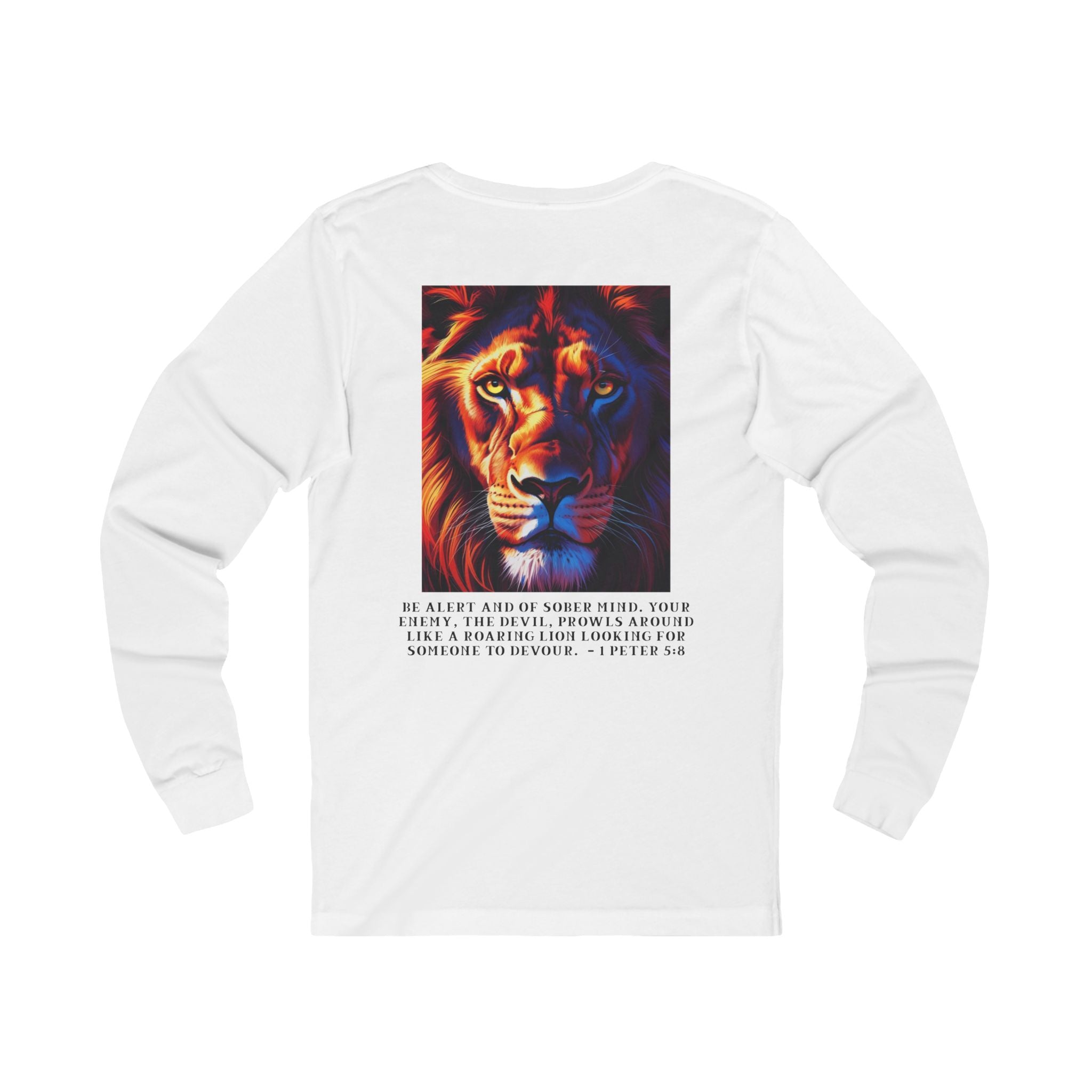 Jersey Long Sleeve Tee – Lion & Scripture Design