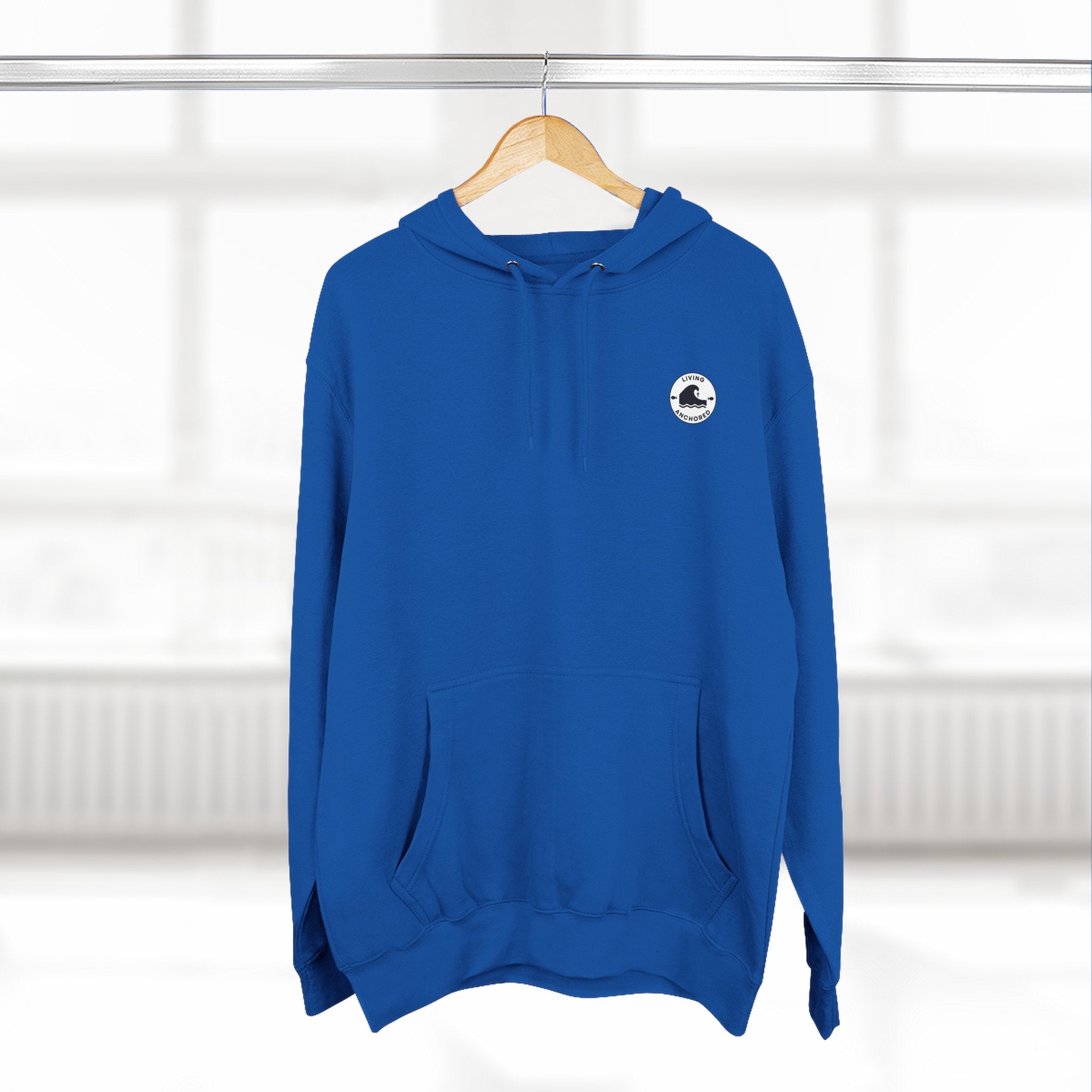 Living Anchored Bird & Wave Hoodie – Mark 11:22-24