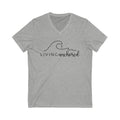 Living Anchored | V-Neck Tee with Psalm 46:5