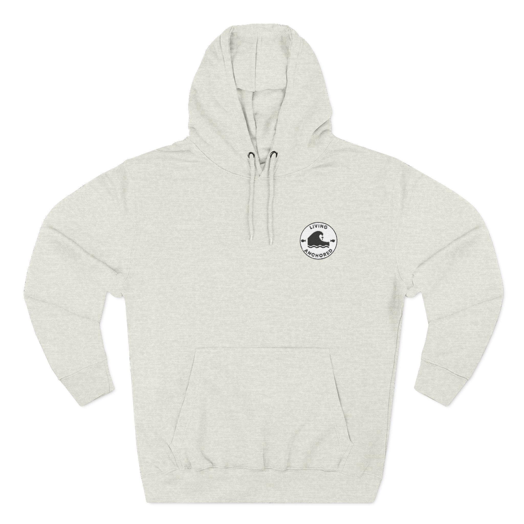 Cozy Flannel Hoodie – Living Anchored Patch