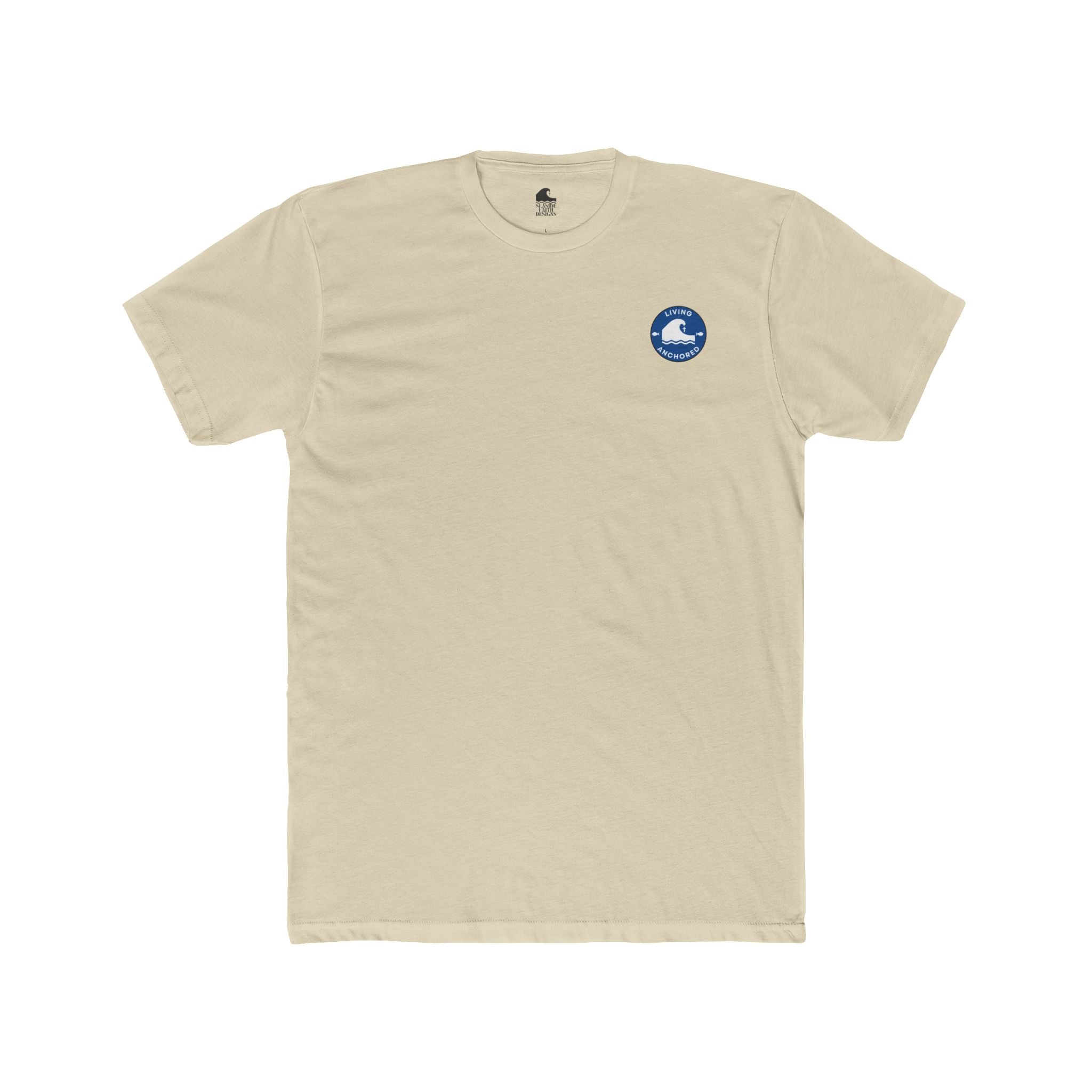 Cotton Crew Tee – Cardinal | Revelation 21:4–5