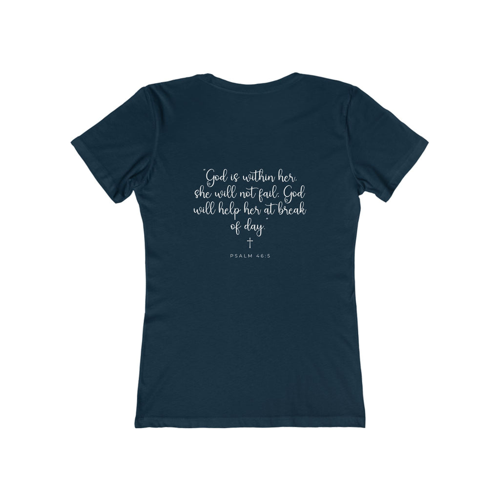 Living Anchored – Women’s Boyfriend Tee (10 Color Options)