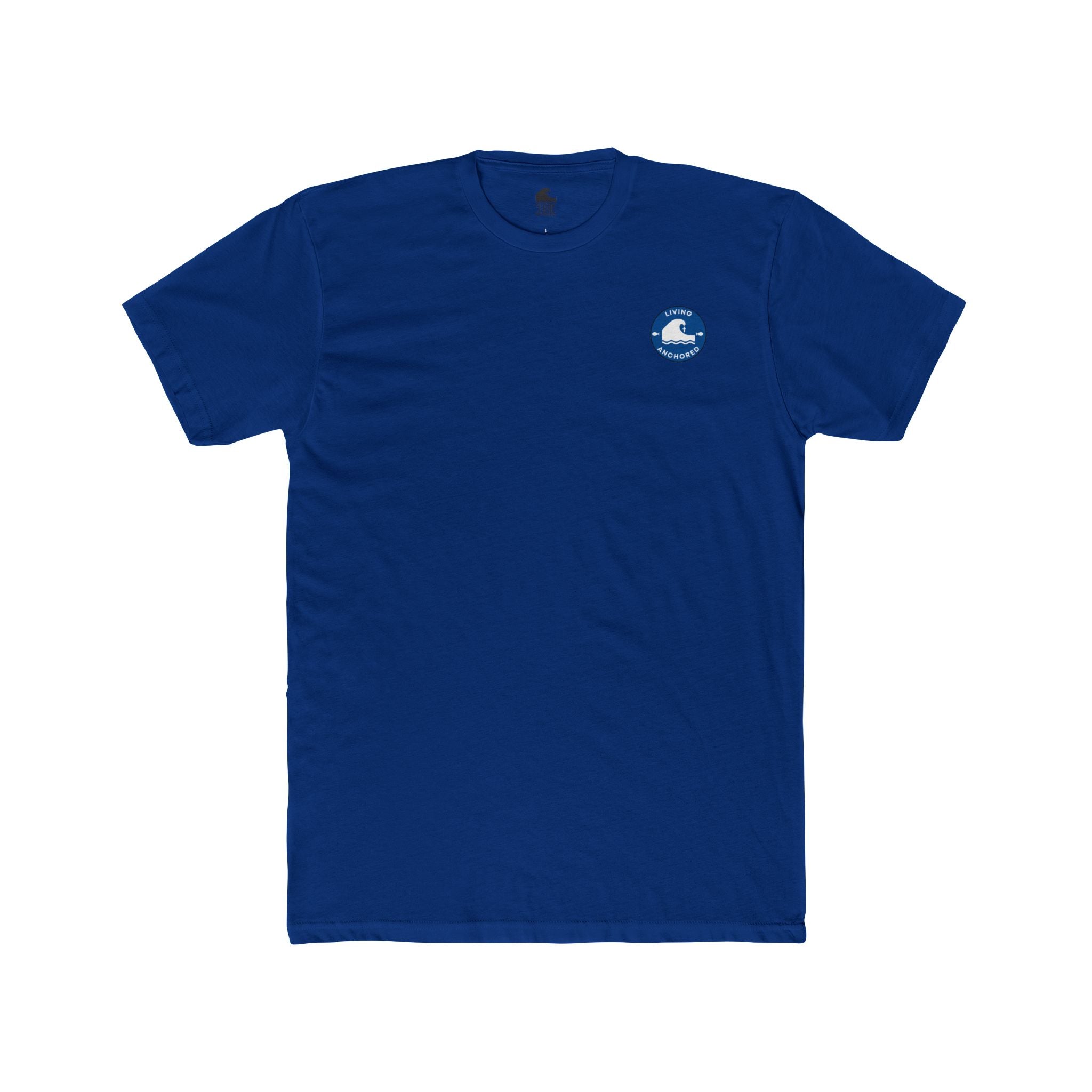 Cotton Crew Tee – Cardinal | Revelation 21:4–5