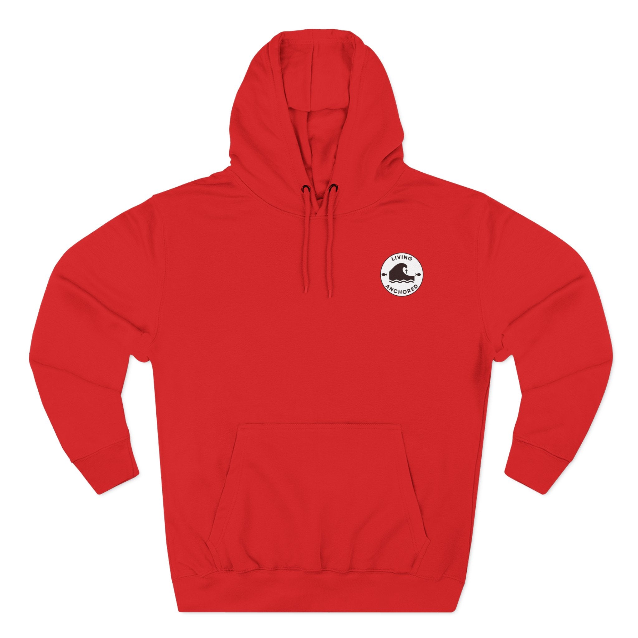 Living Anchored – Well & Living Water Scripture Fleece Hoodie