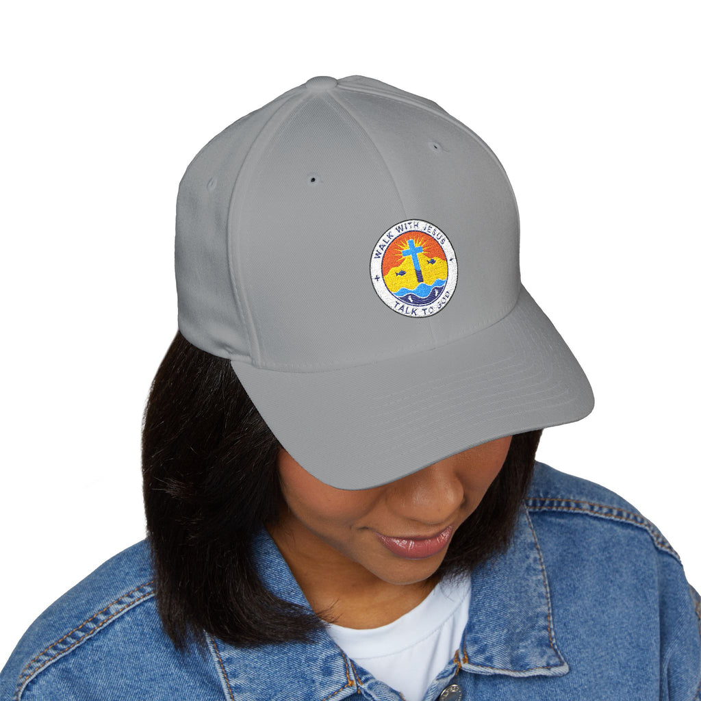 Walk with Jesus, Talk to God Structured Cap