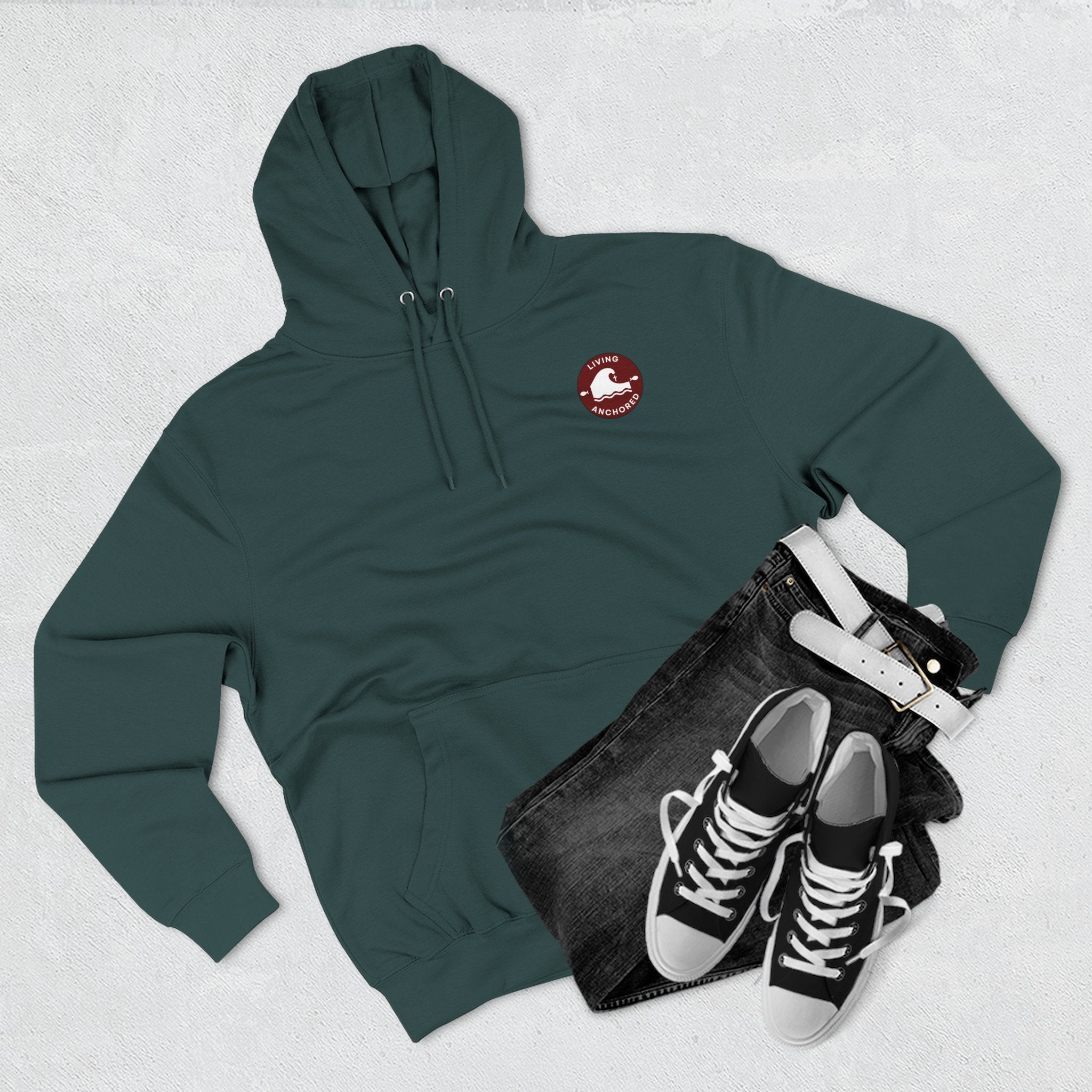 Fleece Hoodie – Fishers of Men | Matthew 4:19