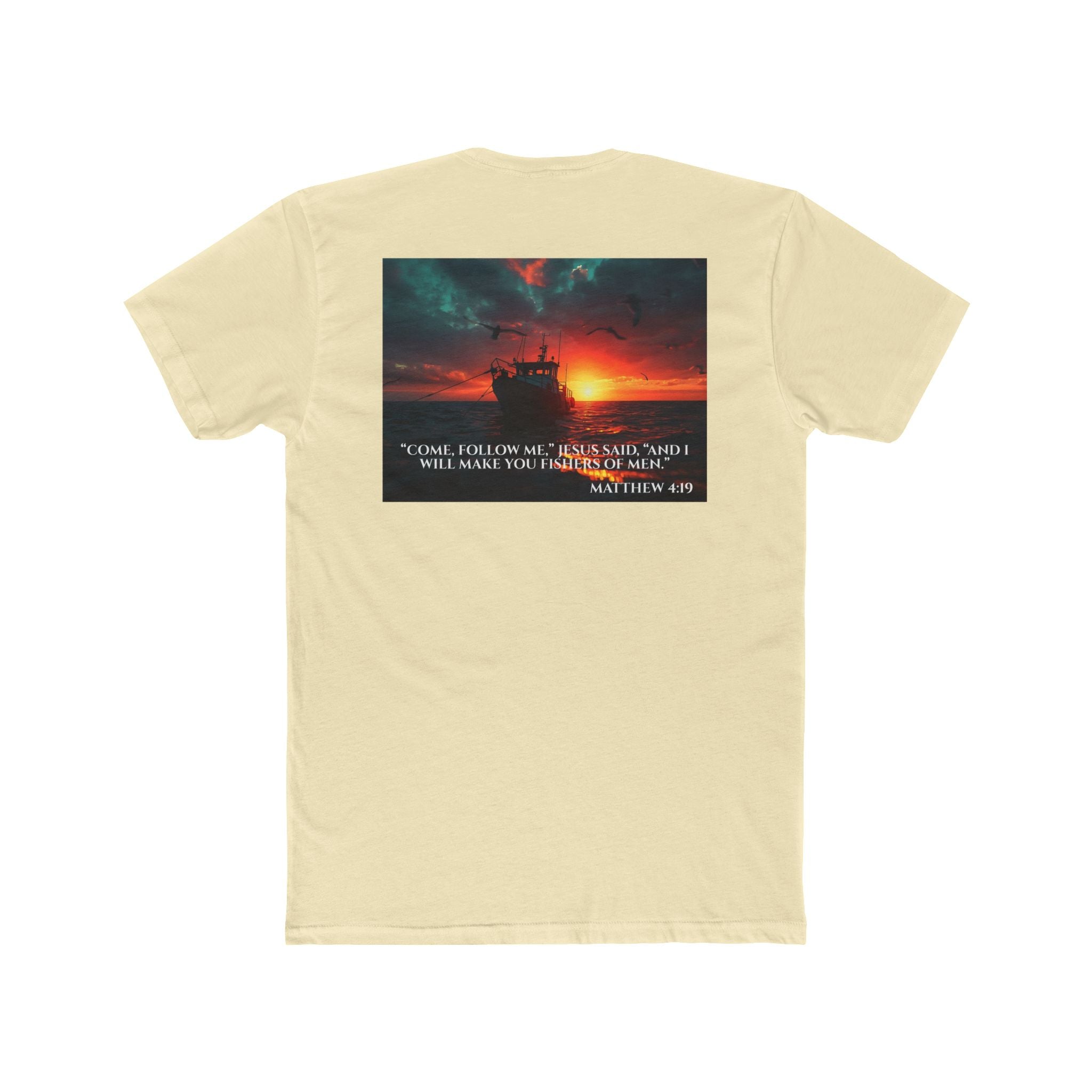 Cotton Crew Tee – Fishers of Men | Matthew 4:19