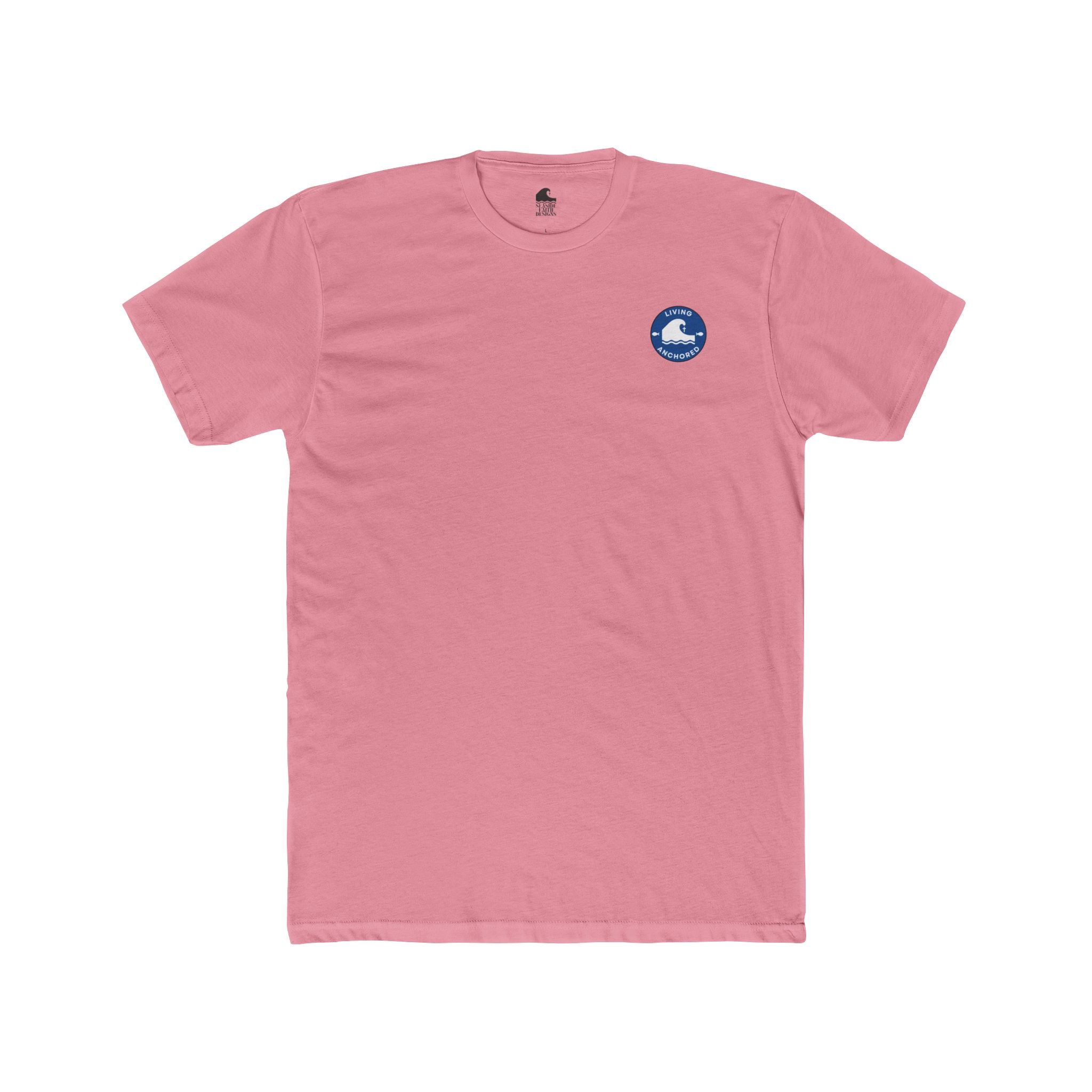 Cotton Crew Tee – Cardinal | Revelation 21:4–5