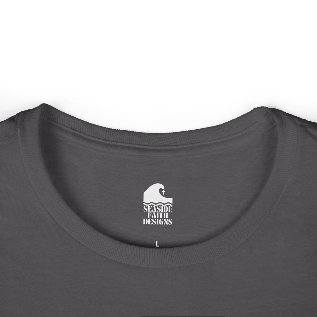 Women’s Softstyle Tee – ABIDE- Charlie Kirk Tribute Shirt (10 colors available)