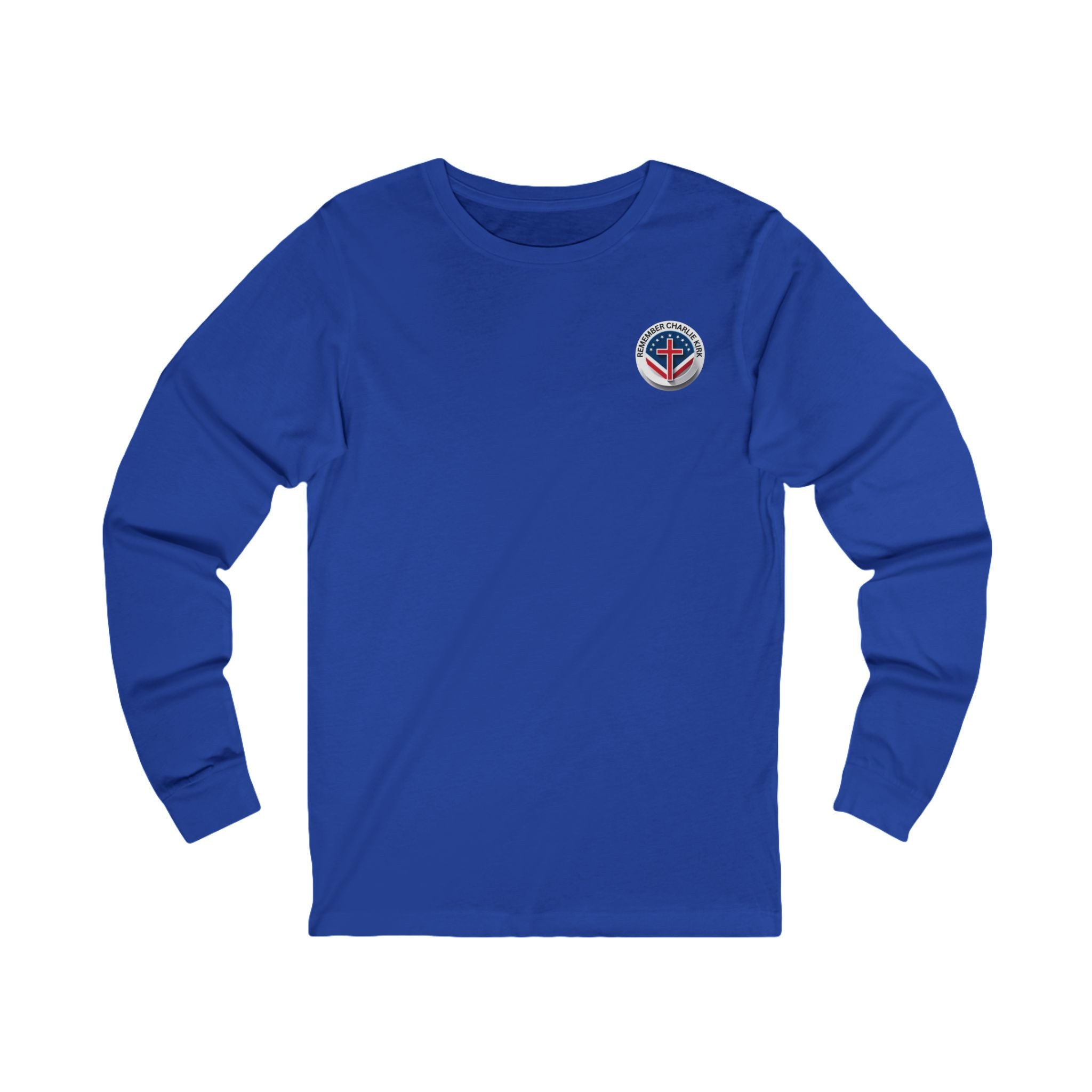 Charlie Kirk Remembrance Long Sleeve Tee (9 colors available)