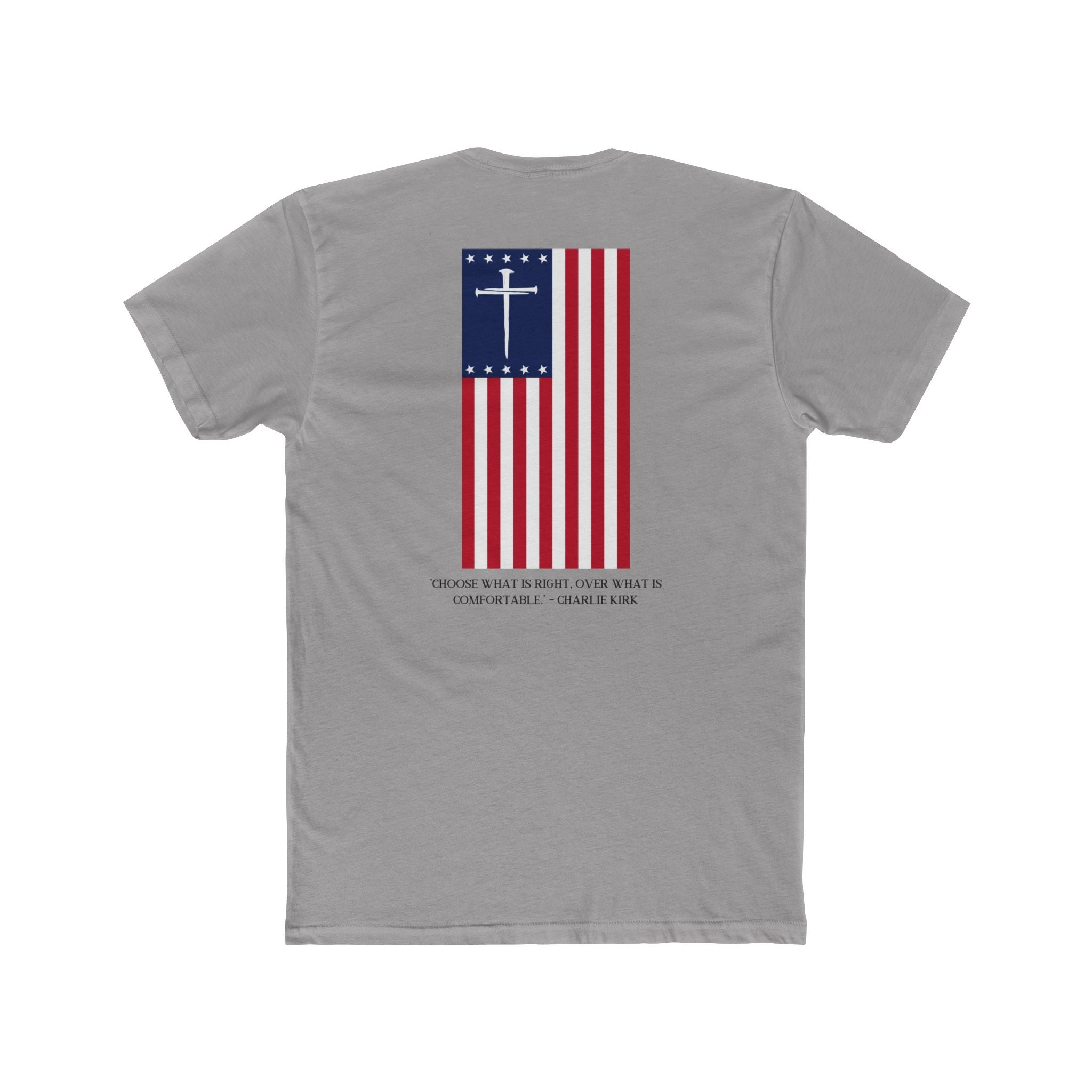 Remember Charlie Kirk – Cotton Crew Tee