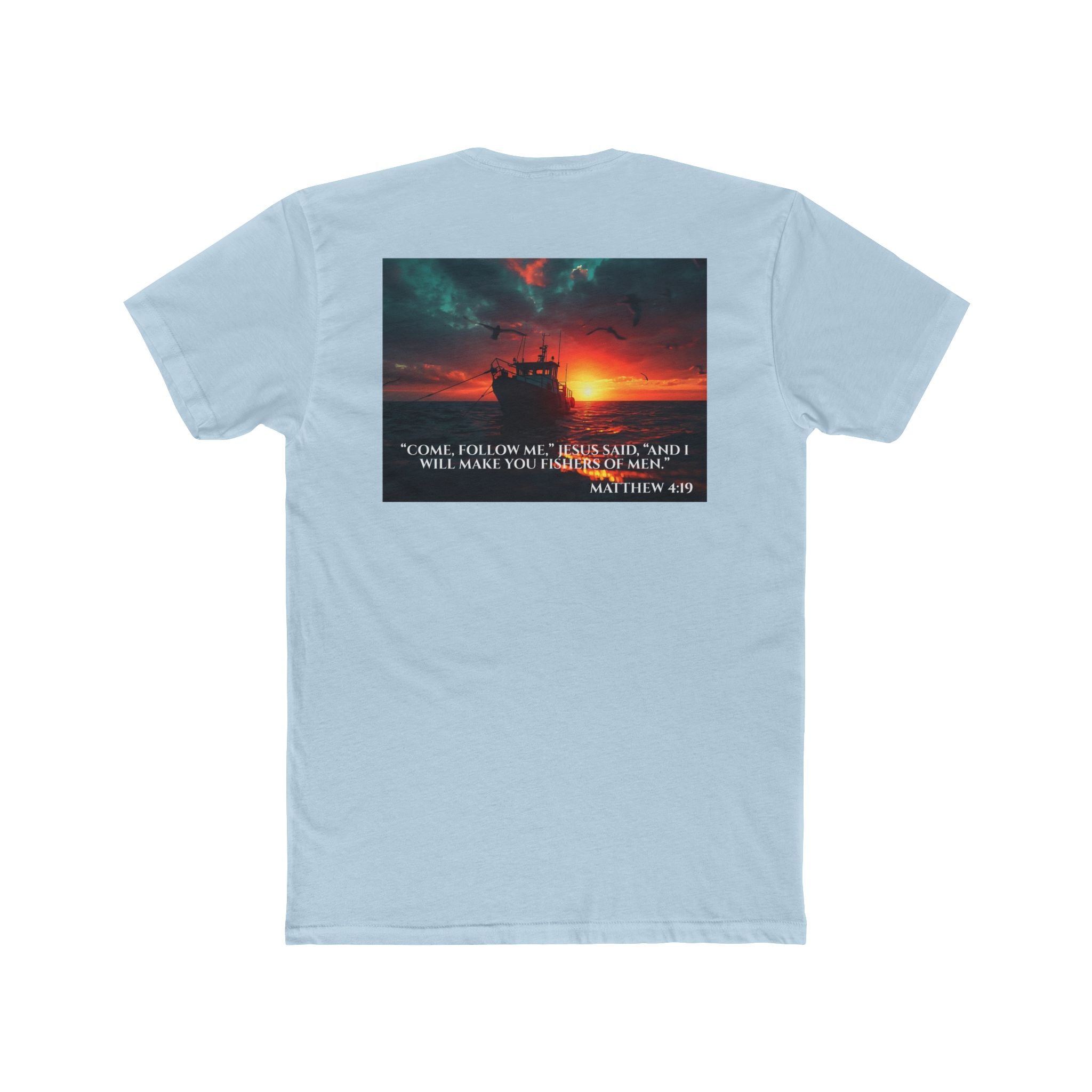 Cotton Crew Tee – Fishers of Men | Matthew 4:19
