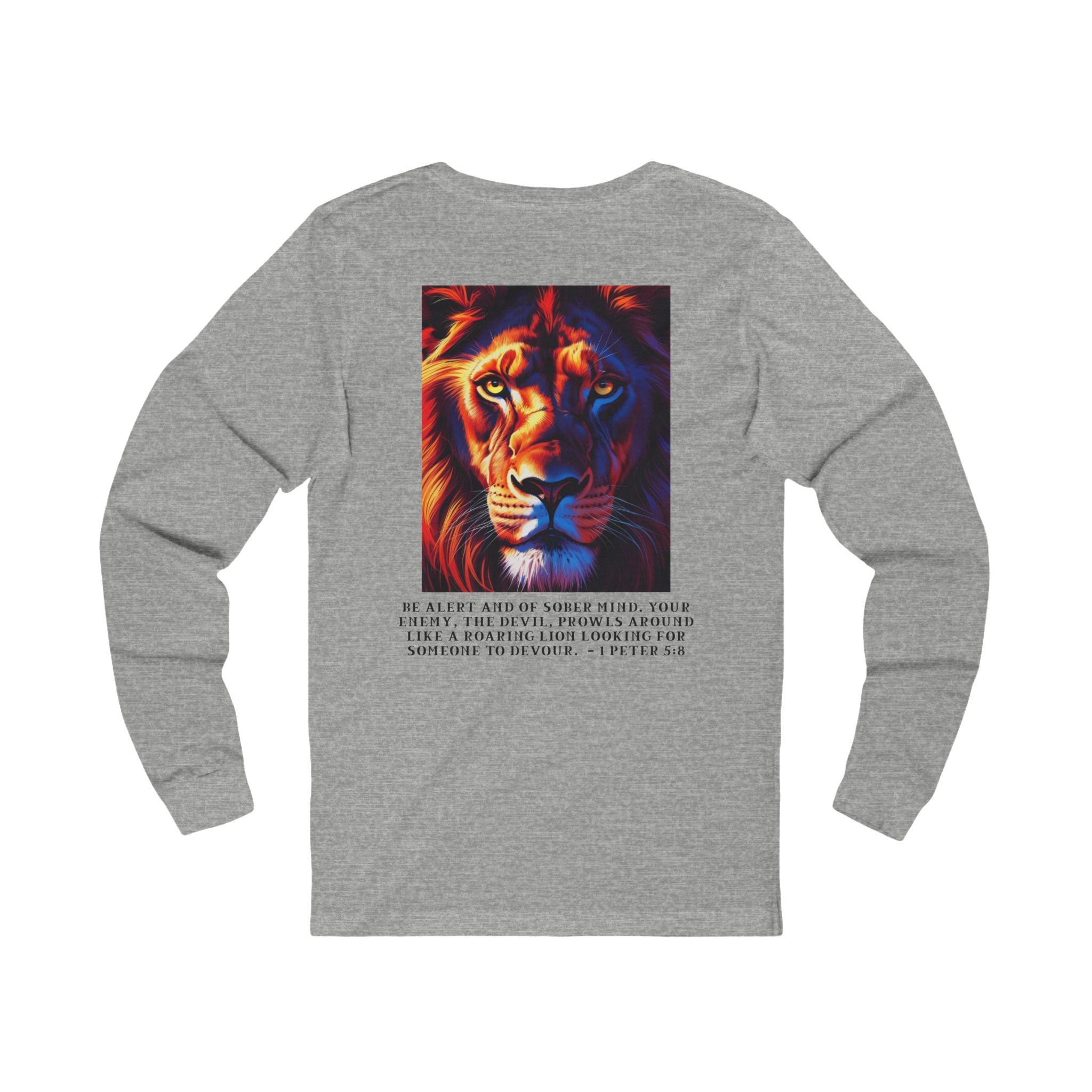 Jersey Long Sleeve Tee – Lion & Scripture Design