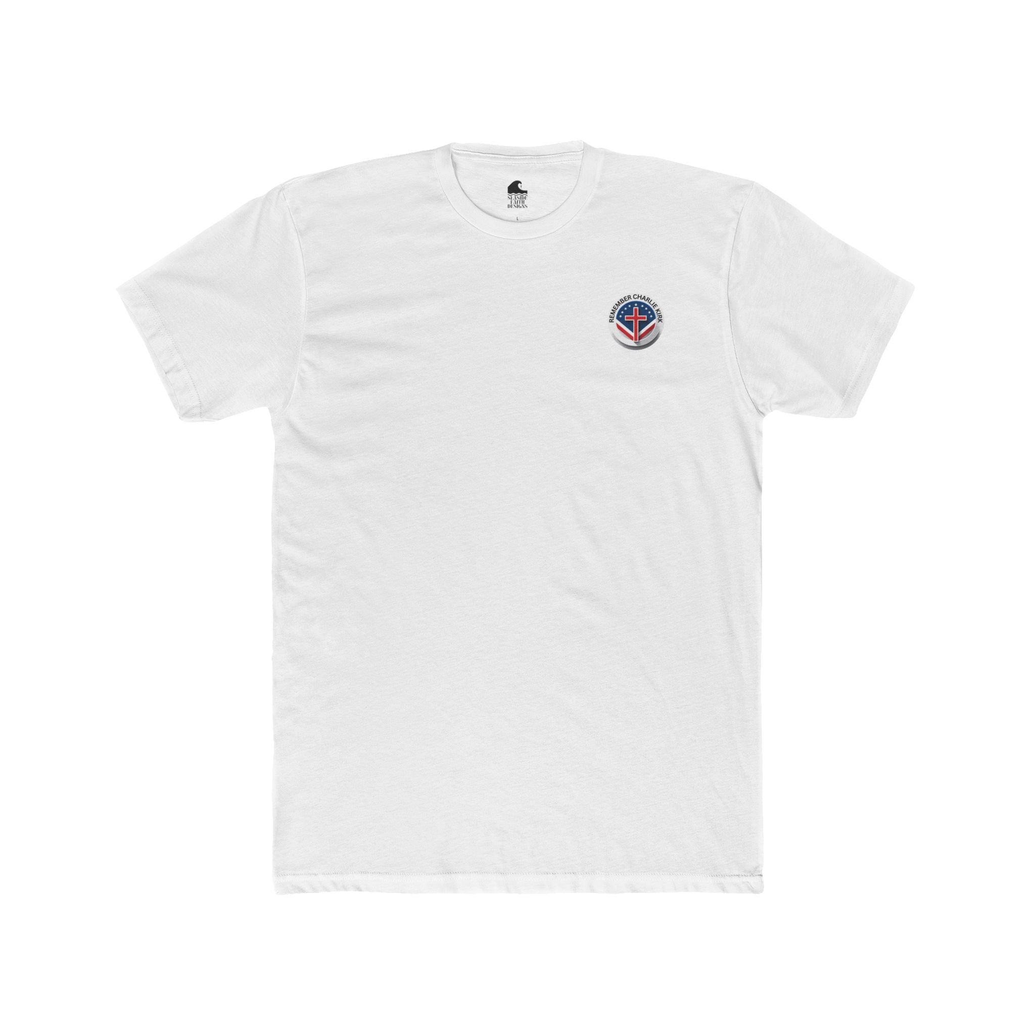 Remember Charlie Kirk – Cotton Crew Tee