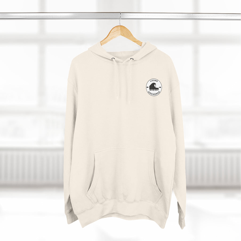 Living Anchored – Well & Living Water Scripture Fleece Hoodie