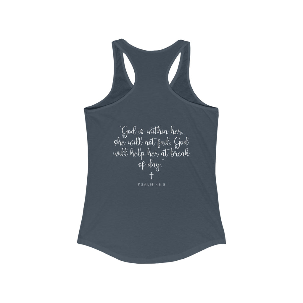 Living Anchored – Women’s Racerback Tank (10 Color Options)