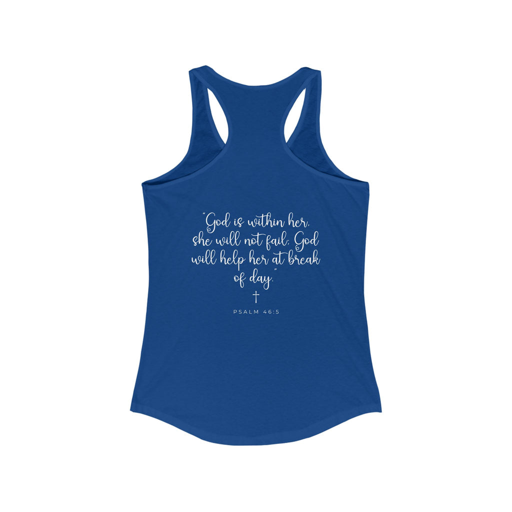 Living Anchored – Women’s Racerback Tank (10 Color Options)