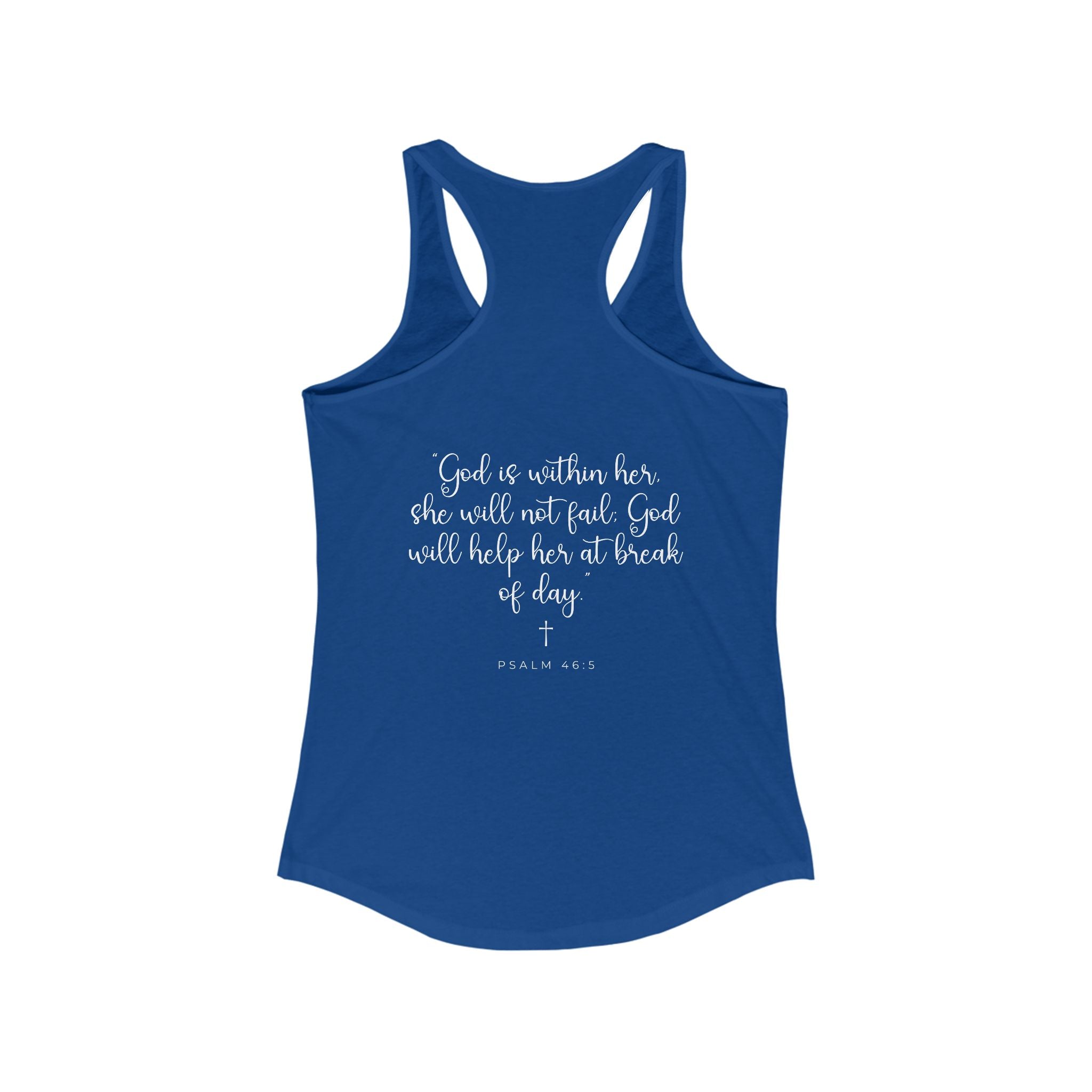 Living Anchored – Women’s Racerback Tank (10 Color Options)