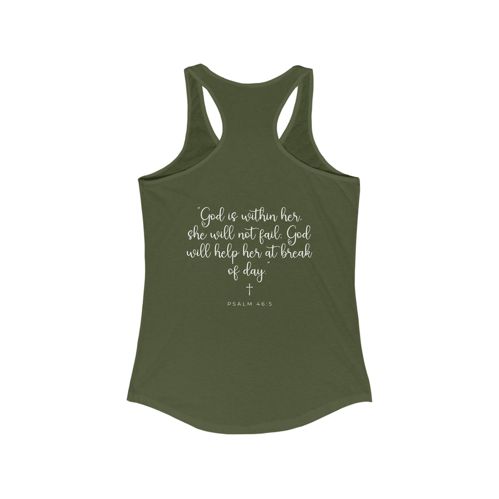 Living Anchored – Women’s Racerback Tank (10 Color Options)