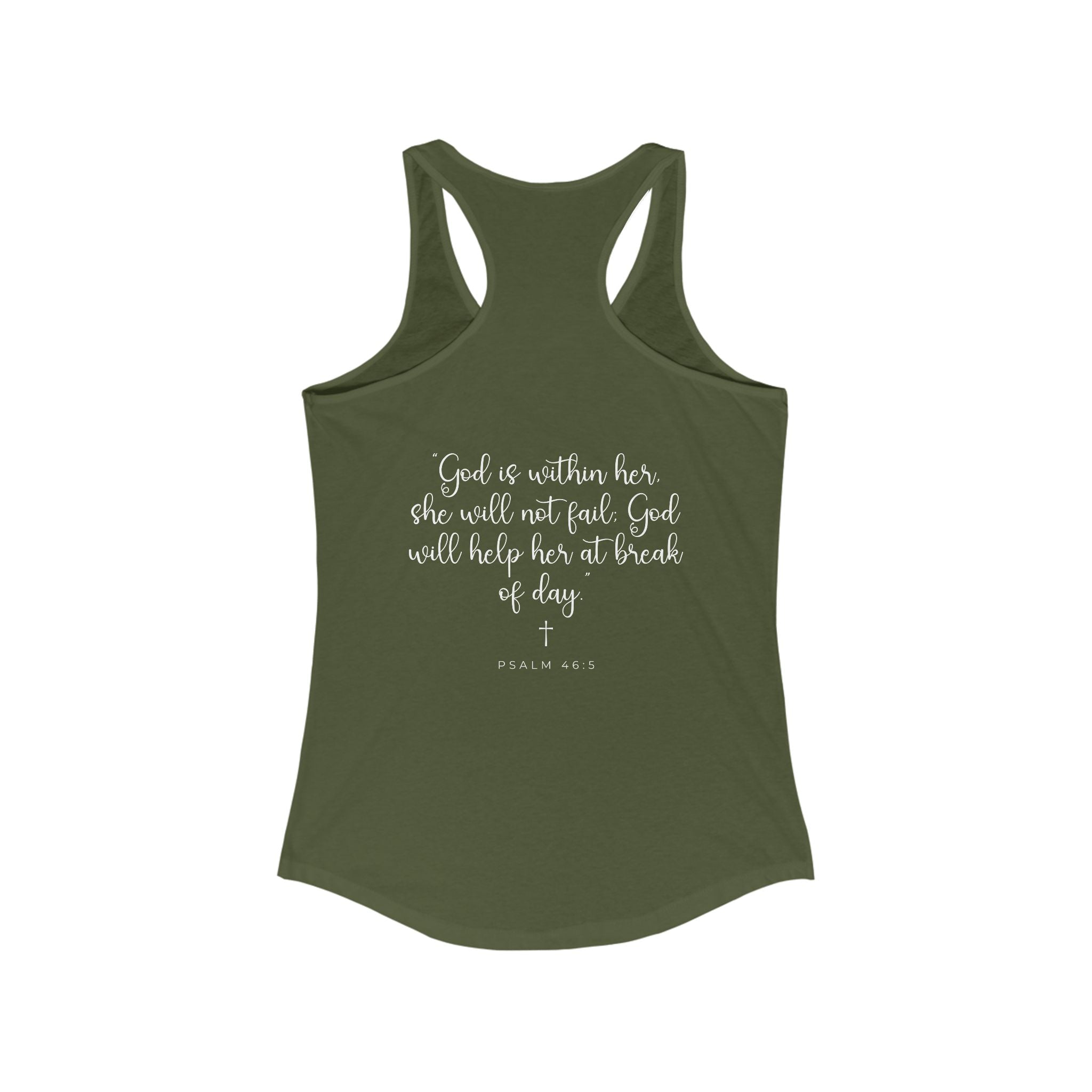 Living Anchored – Women’s Racerback Tank (10 Color Options)