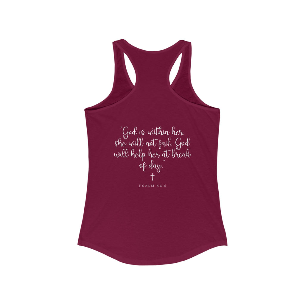 Living Anchored – Women’s Racerback Tank (10 Color Options)