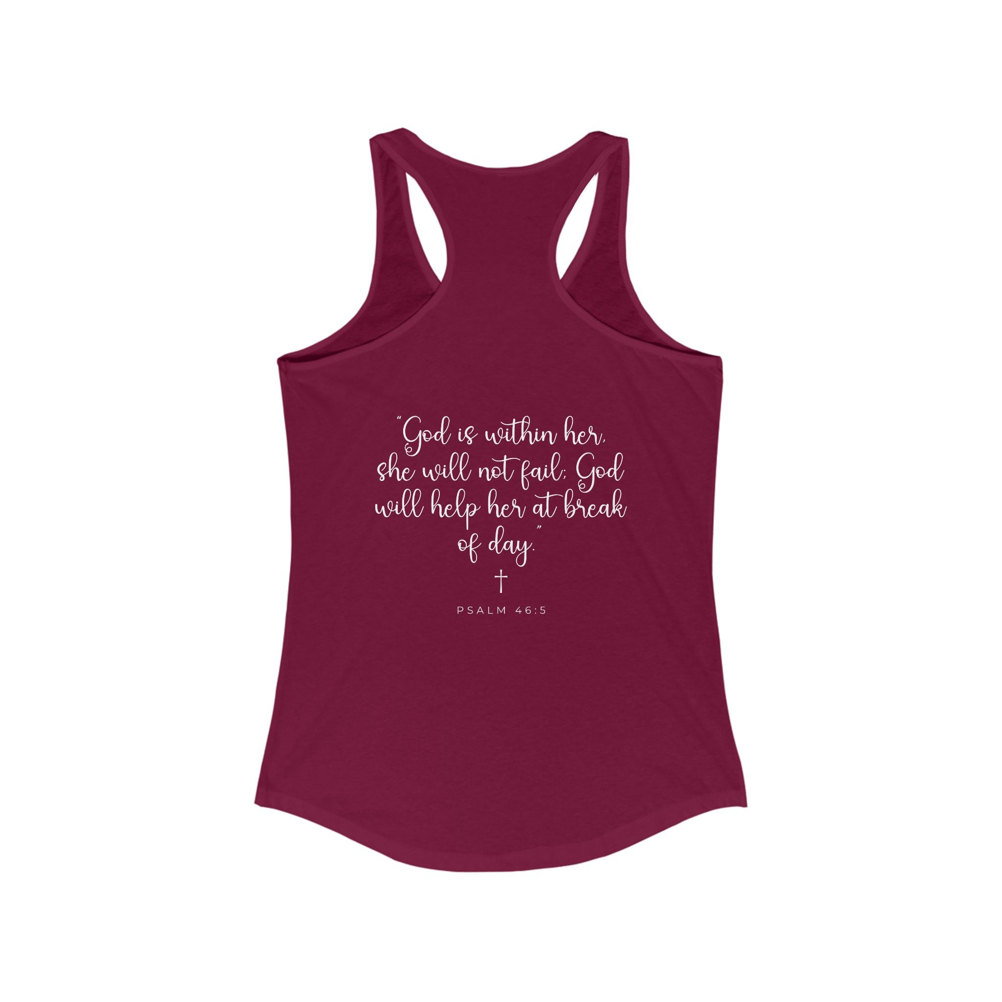 Living Anchored – Women’s Racerback Tank (10 Color Options)