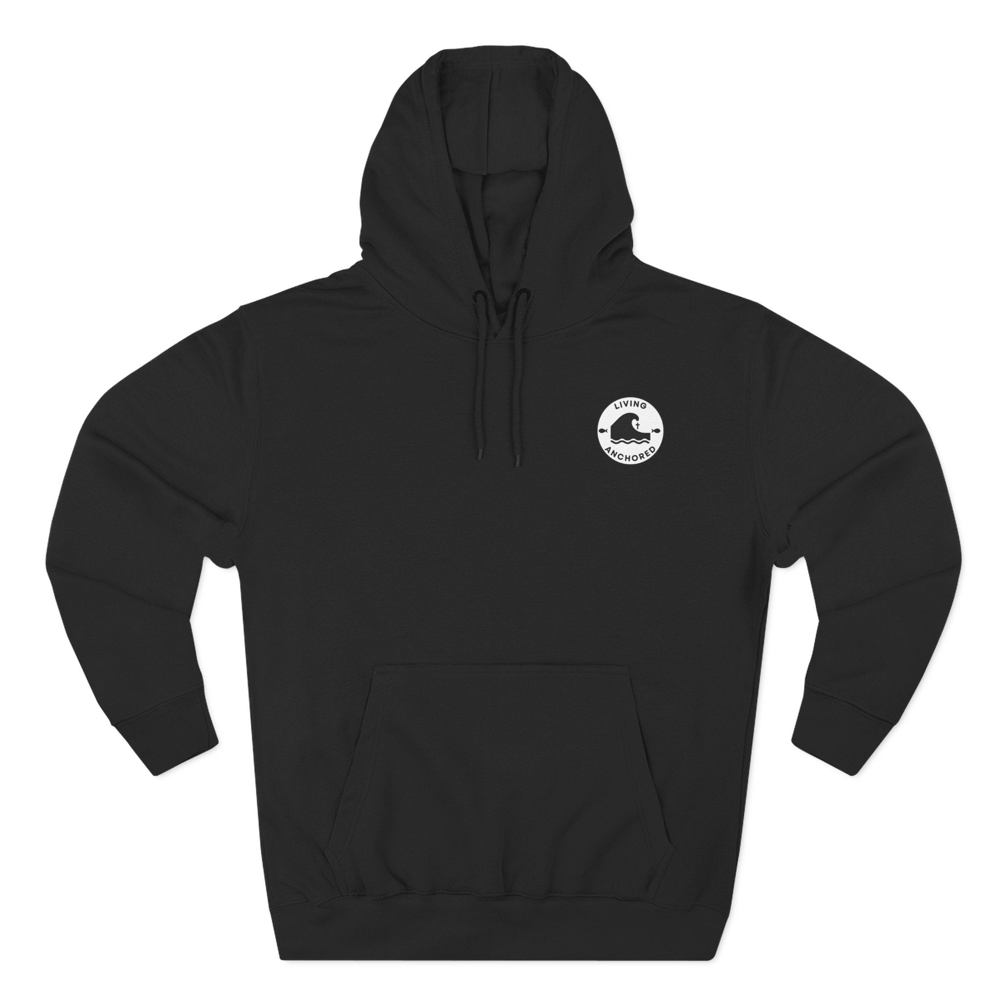 Living Anchored – Well & Living Water Scripture Fleece Hoodie