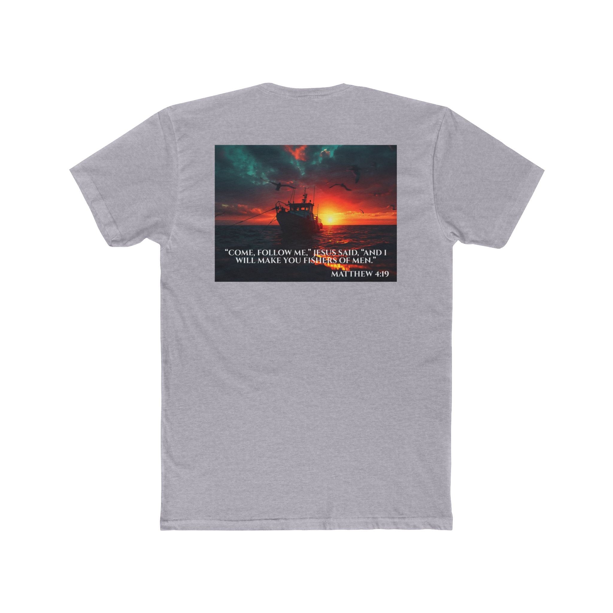 Cotton Crew Tee – Fishers of Men | Matthew 4:19