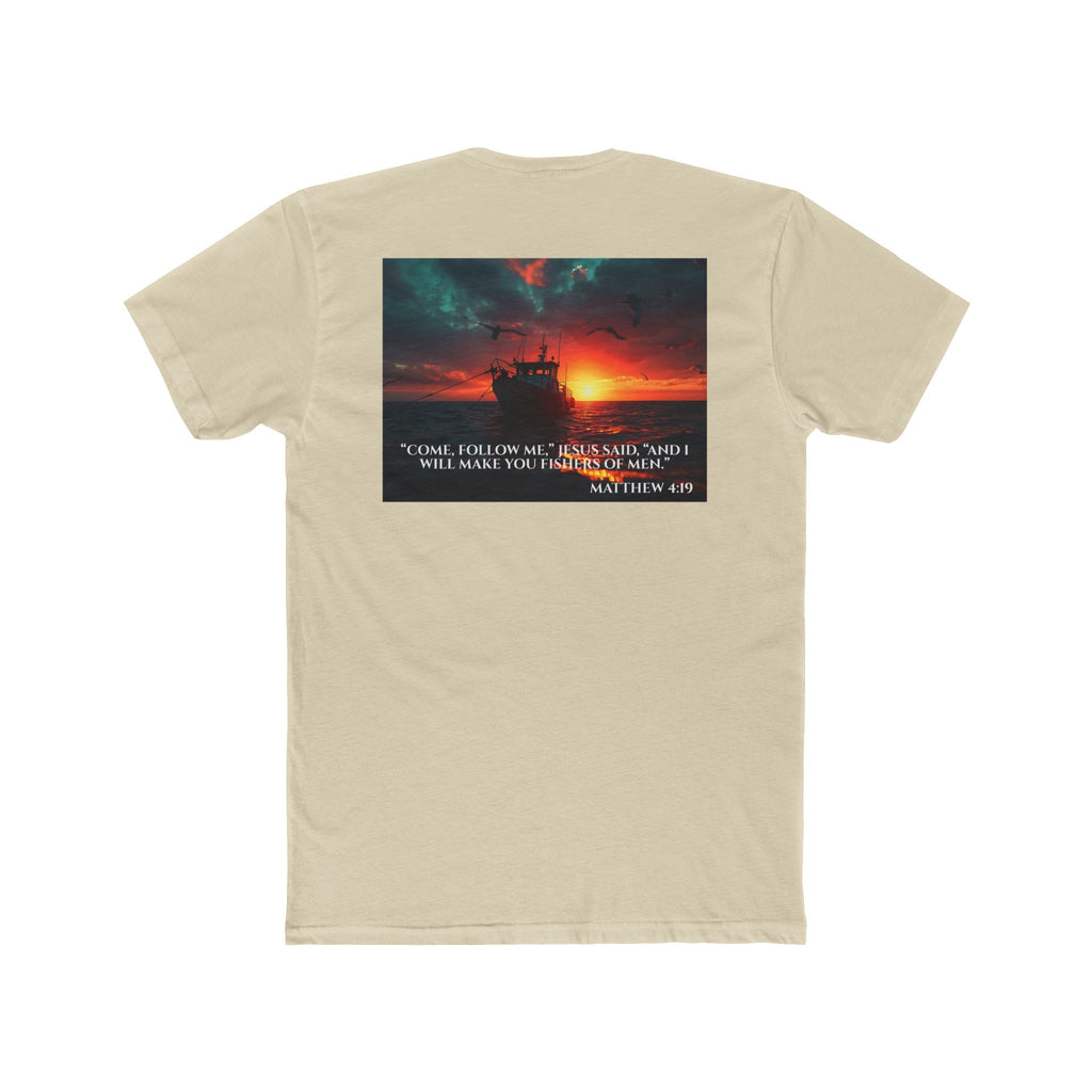 Cotton Crew Tee – Fishers of Men | Matthew 4:19