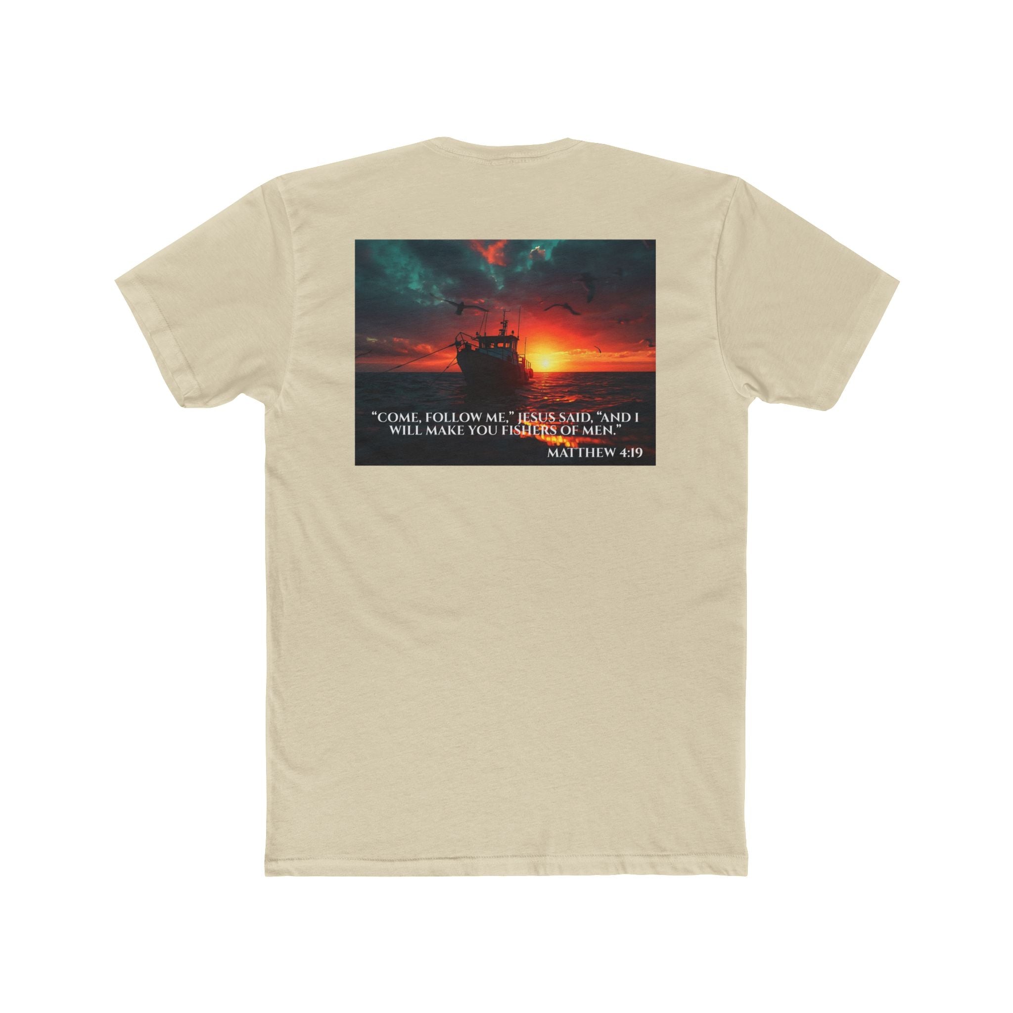 Cotton Crew Tee – Fishers of Men | Matthew 4:19