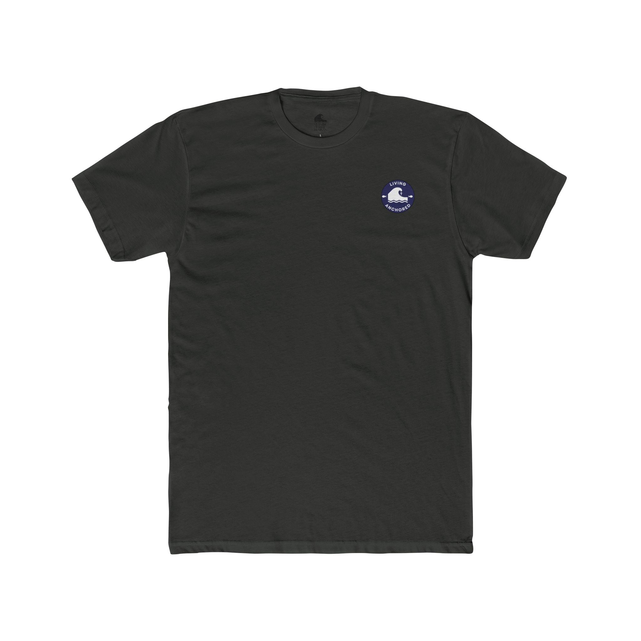 Living Anchored – Well & Living Water Scripture Tee (Unisex Cotton Crew)