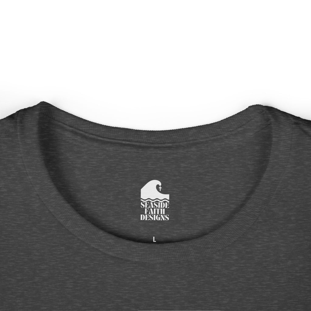 Women’s Softstyle Tee – ABIDE- Charlie Kirk Tribute Shirt (10 colors available)