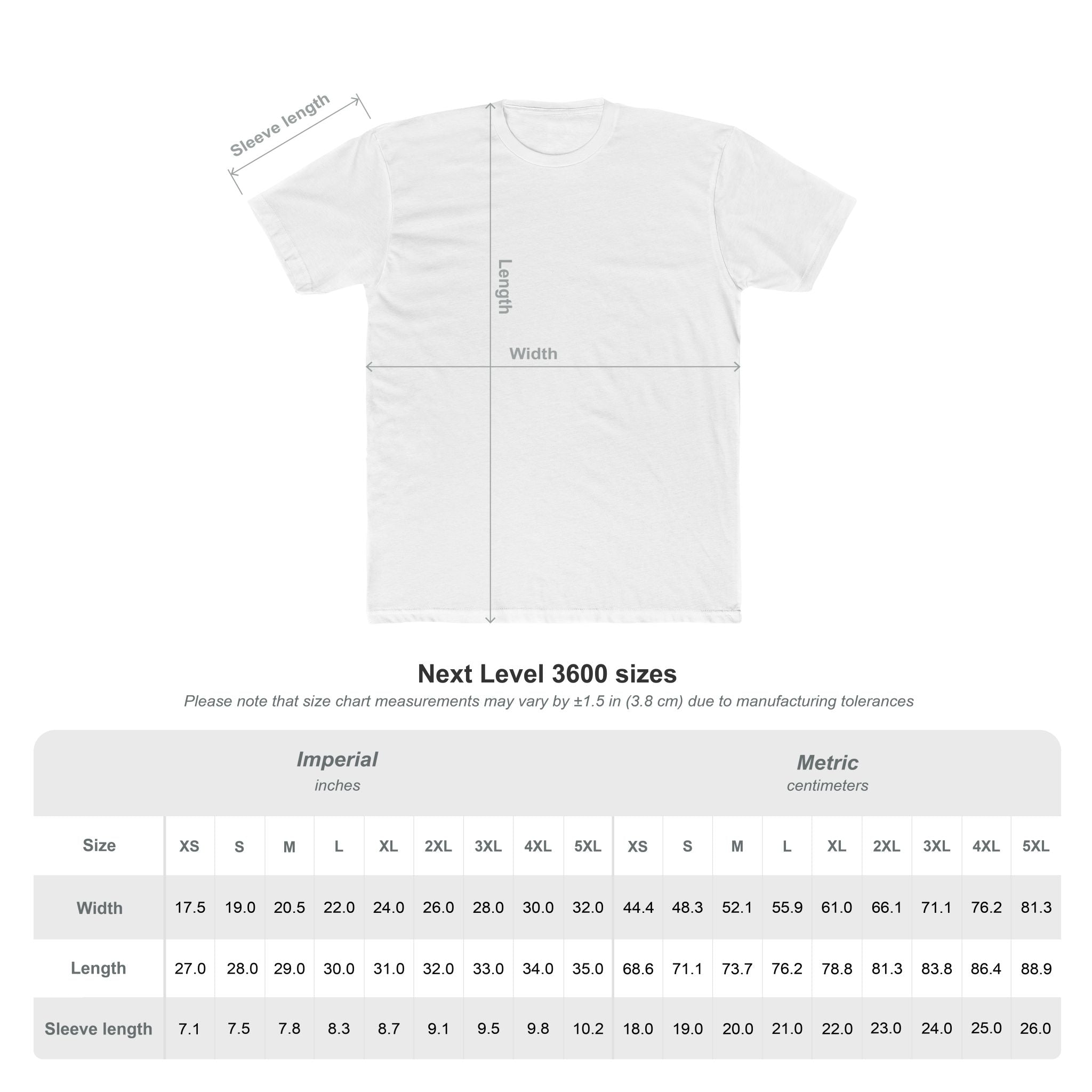 Inspirational Cotton Crew Tee – Psalm 19:1