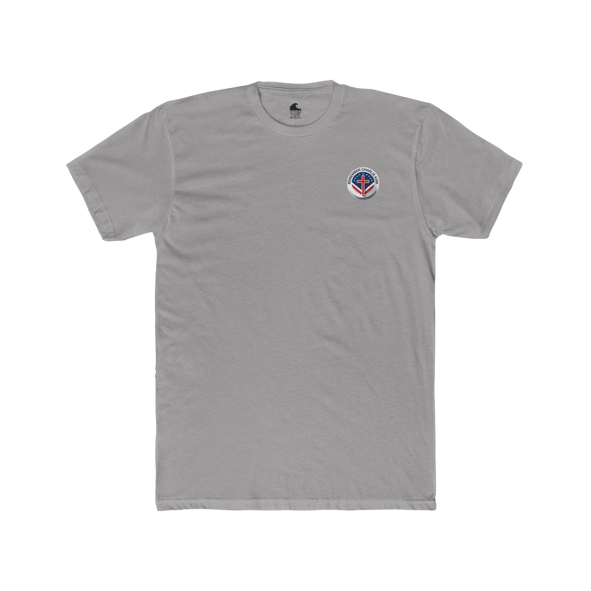 Remember Charlie Kirk – Cotton Crew Tee
