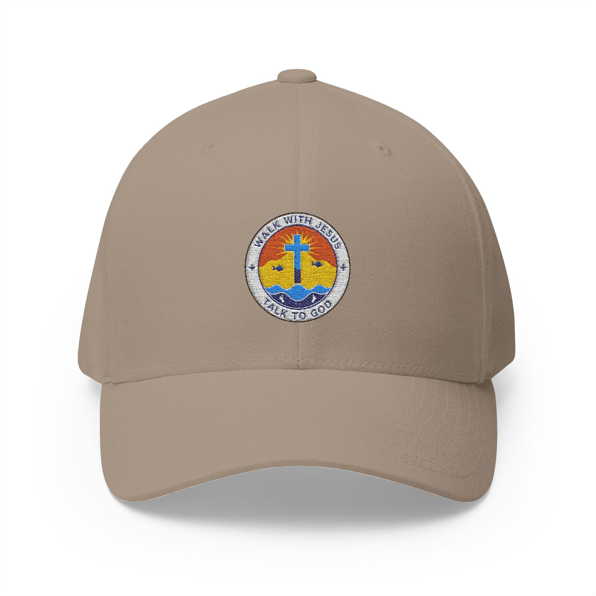 Walk with Jesus Closed-Back Cap 