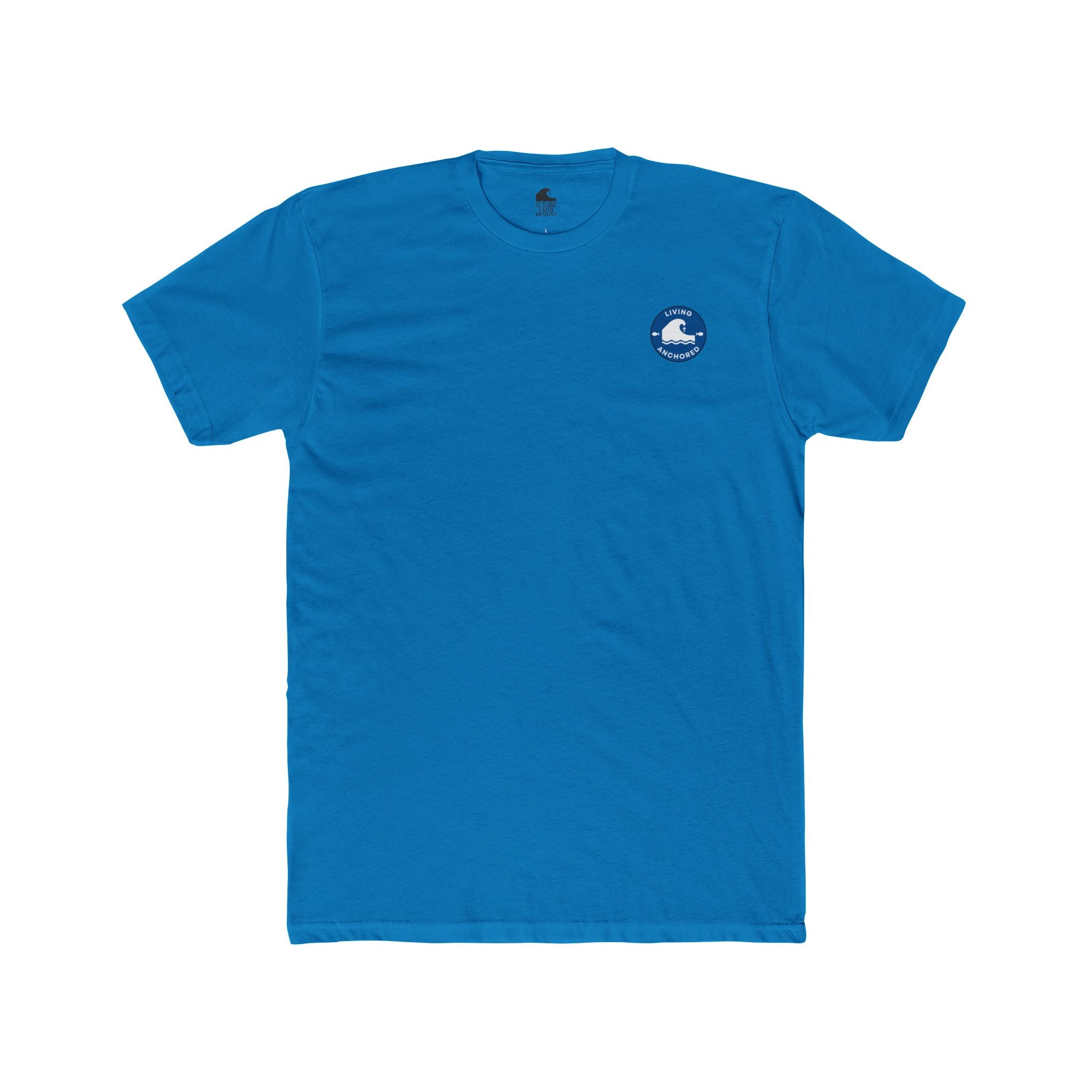 Cotton Crew Tee – Cardinal | Revelation 21:4–5