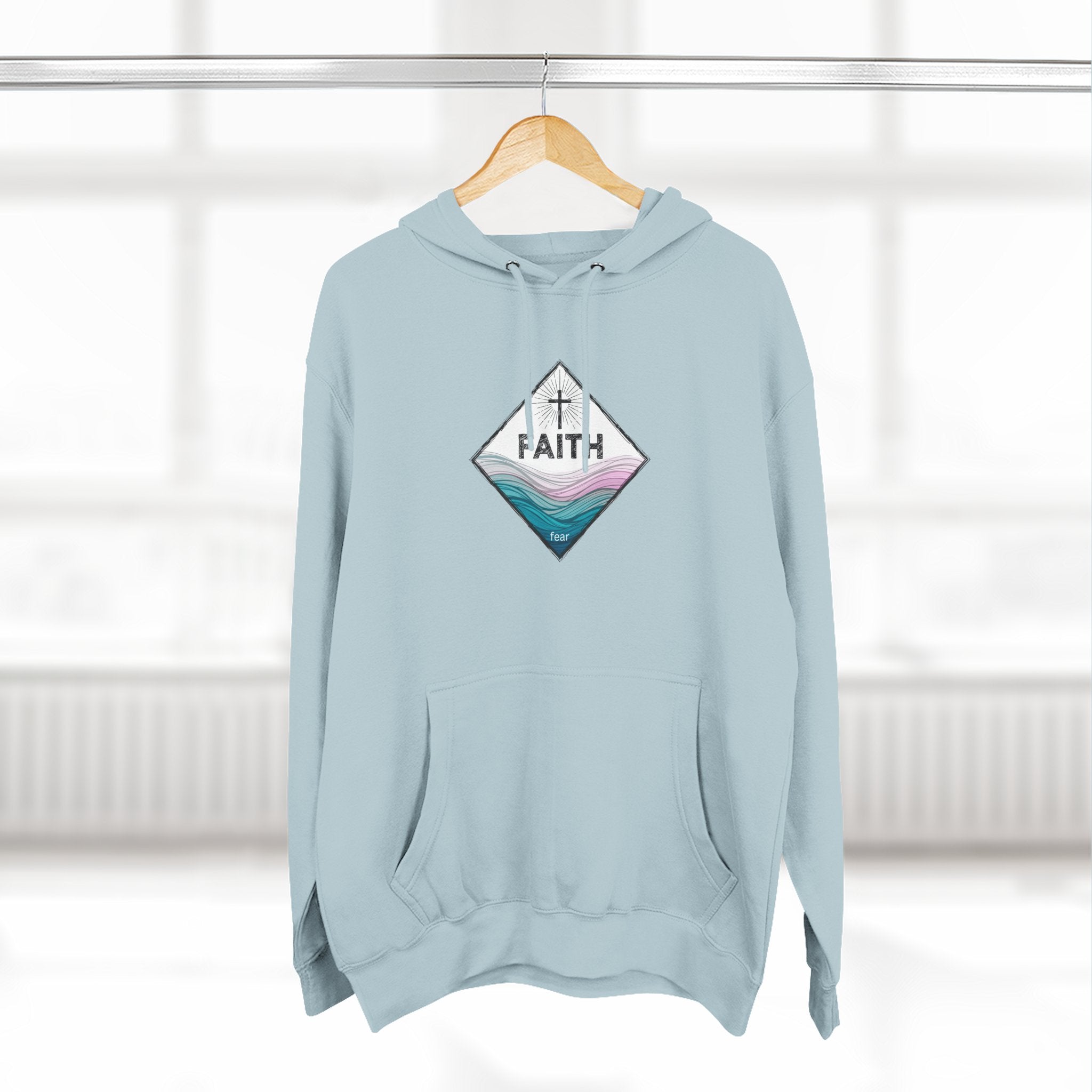 Womens Faith Over Fear Hoodie