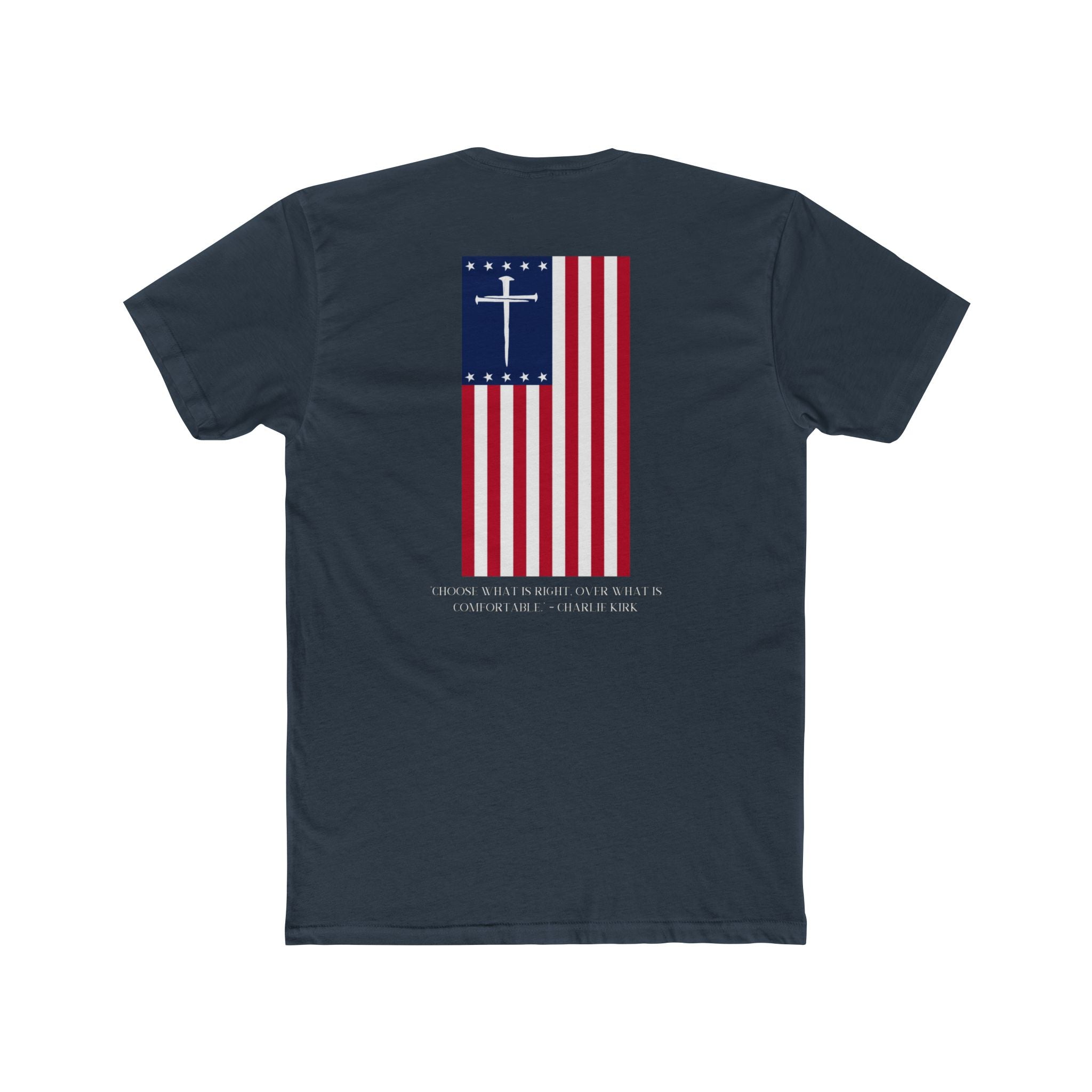 Remember Charlie Kirk – Cotton Crew Tee