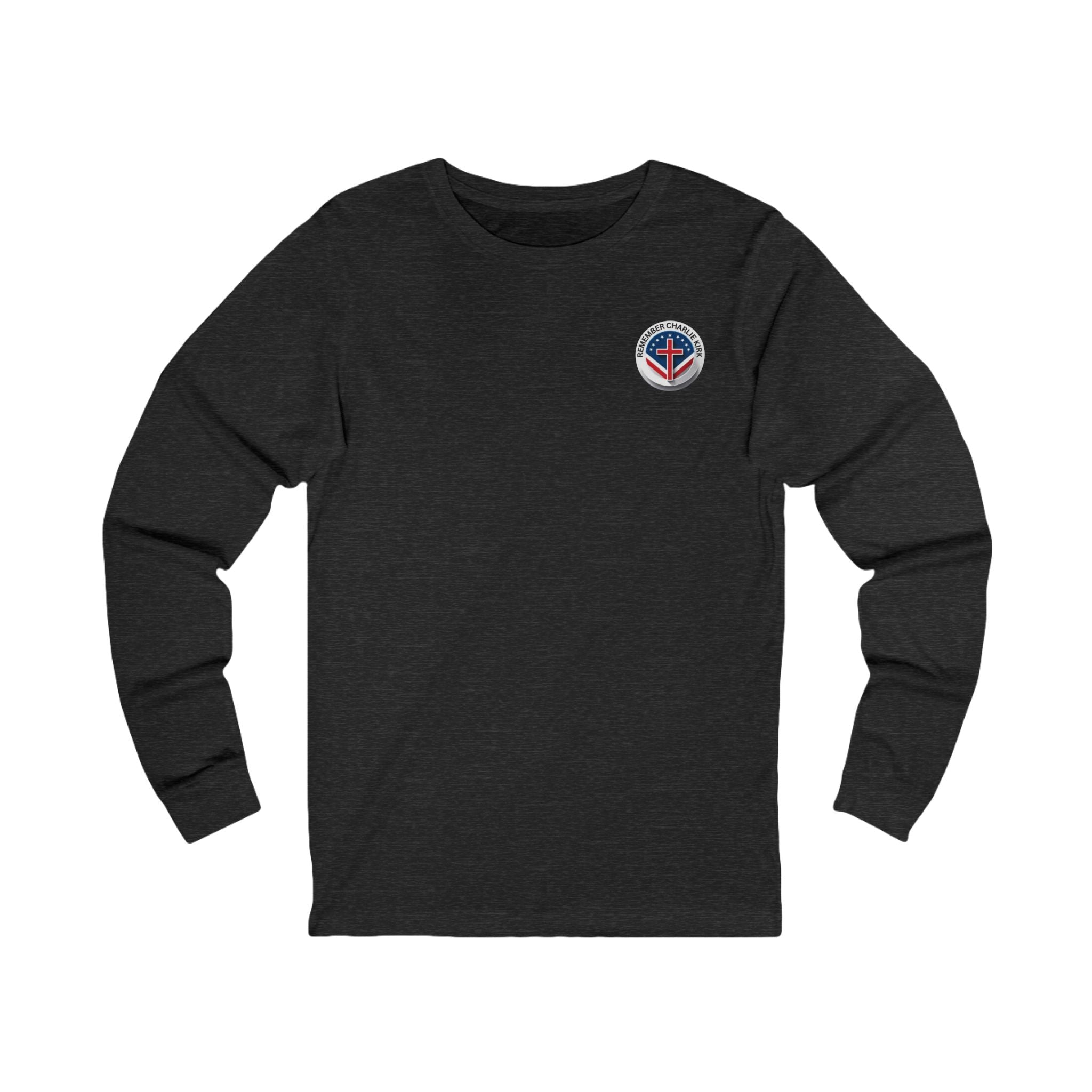 Charlie Kirk Remembrance Long Sleeve Tee (9 colors available)
