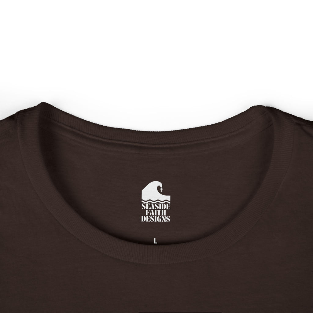 Women’s Softstyle Tee – ABIDE- Charlie Kirk Tribute Shirt (10 colors available)