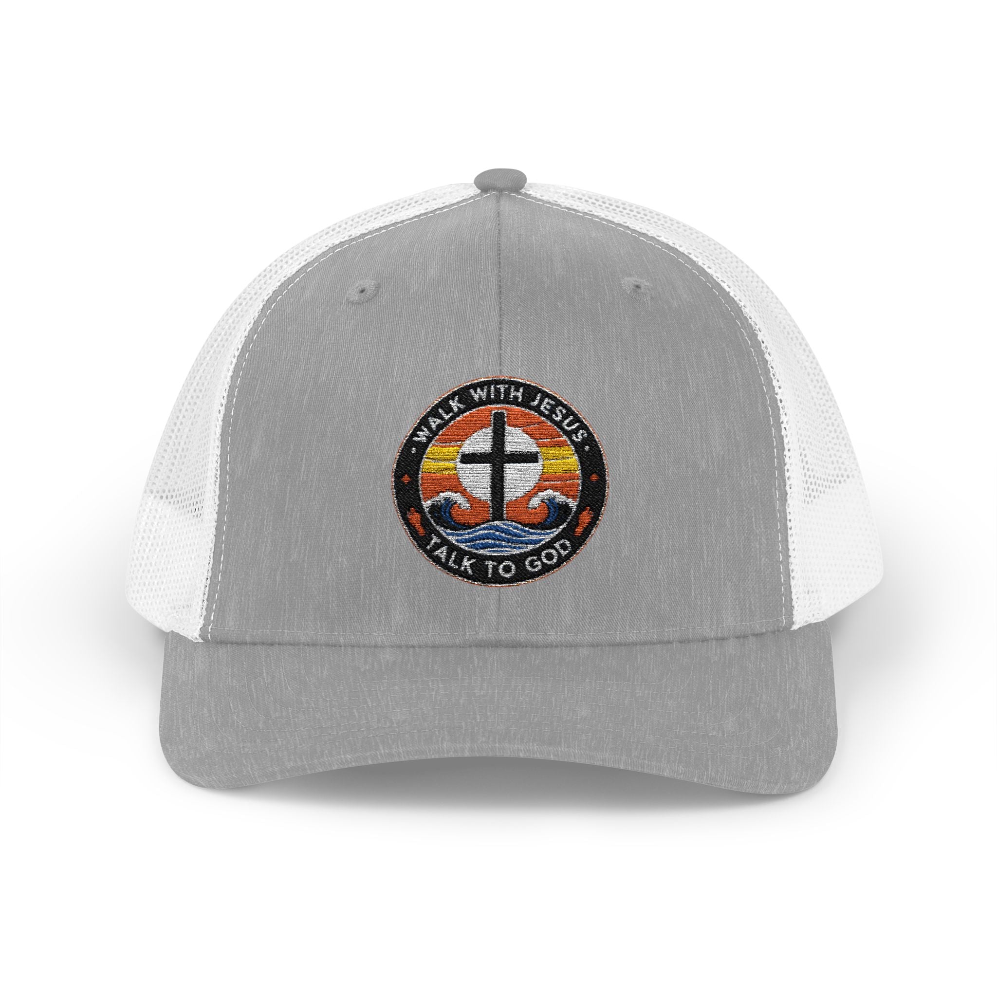 Walk With Jesus – Snapback Trucker Cap