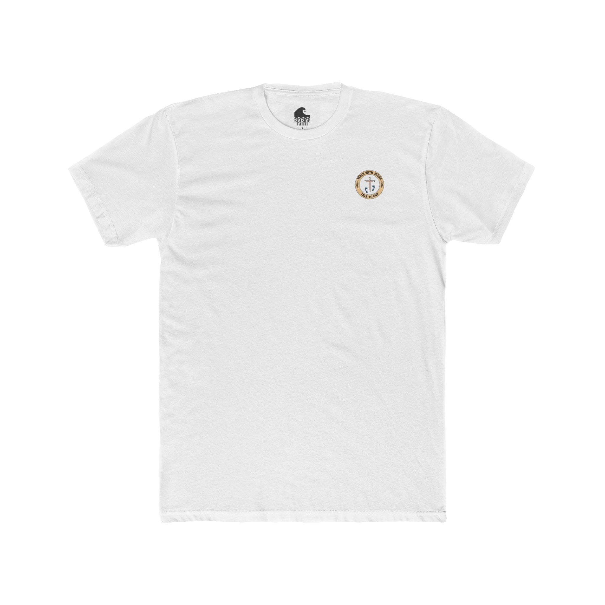 Mightier Than the Waves Tee – Psalm 93:4 (White Only)
