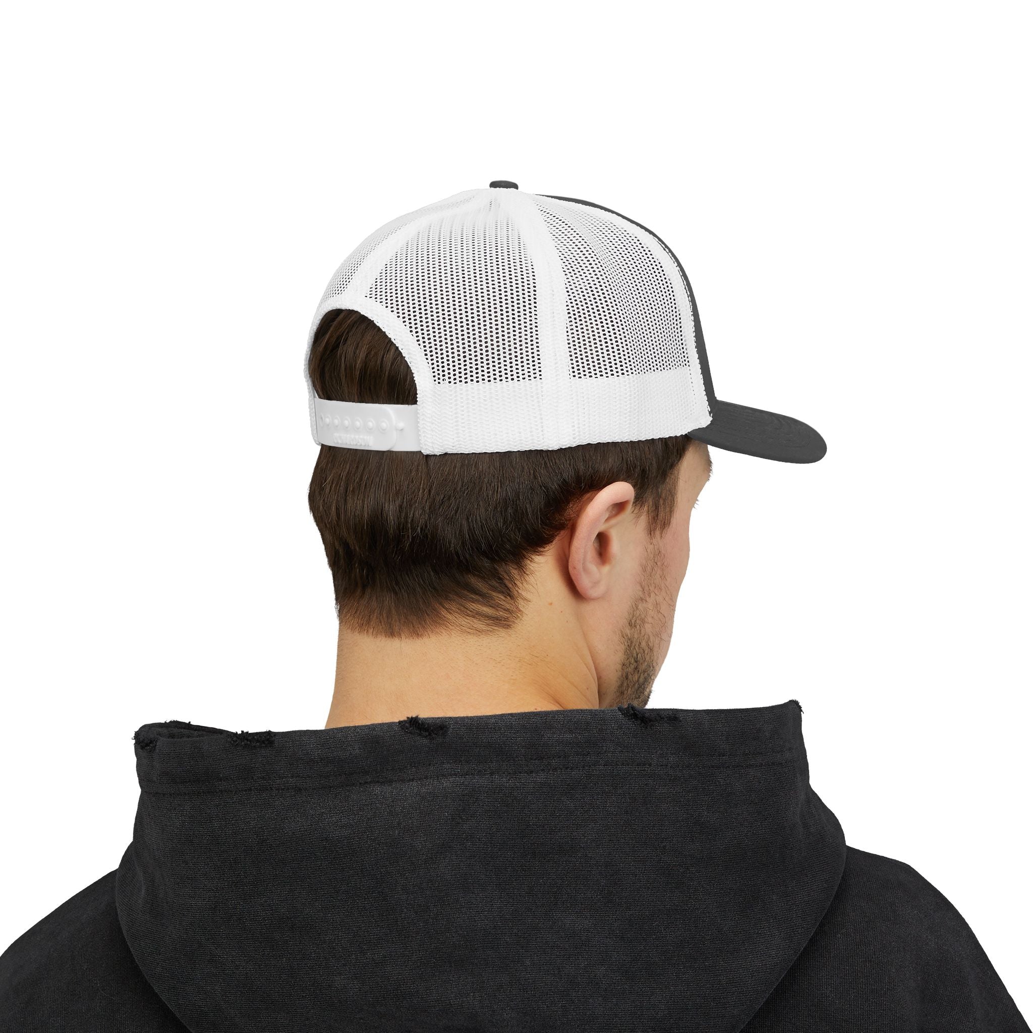 American Flag Cross – Snapback Trucker Cap (16 Colors)
