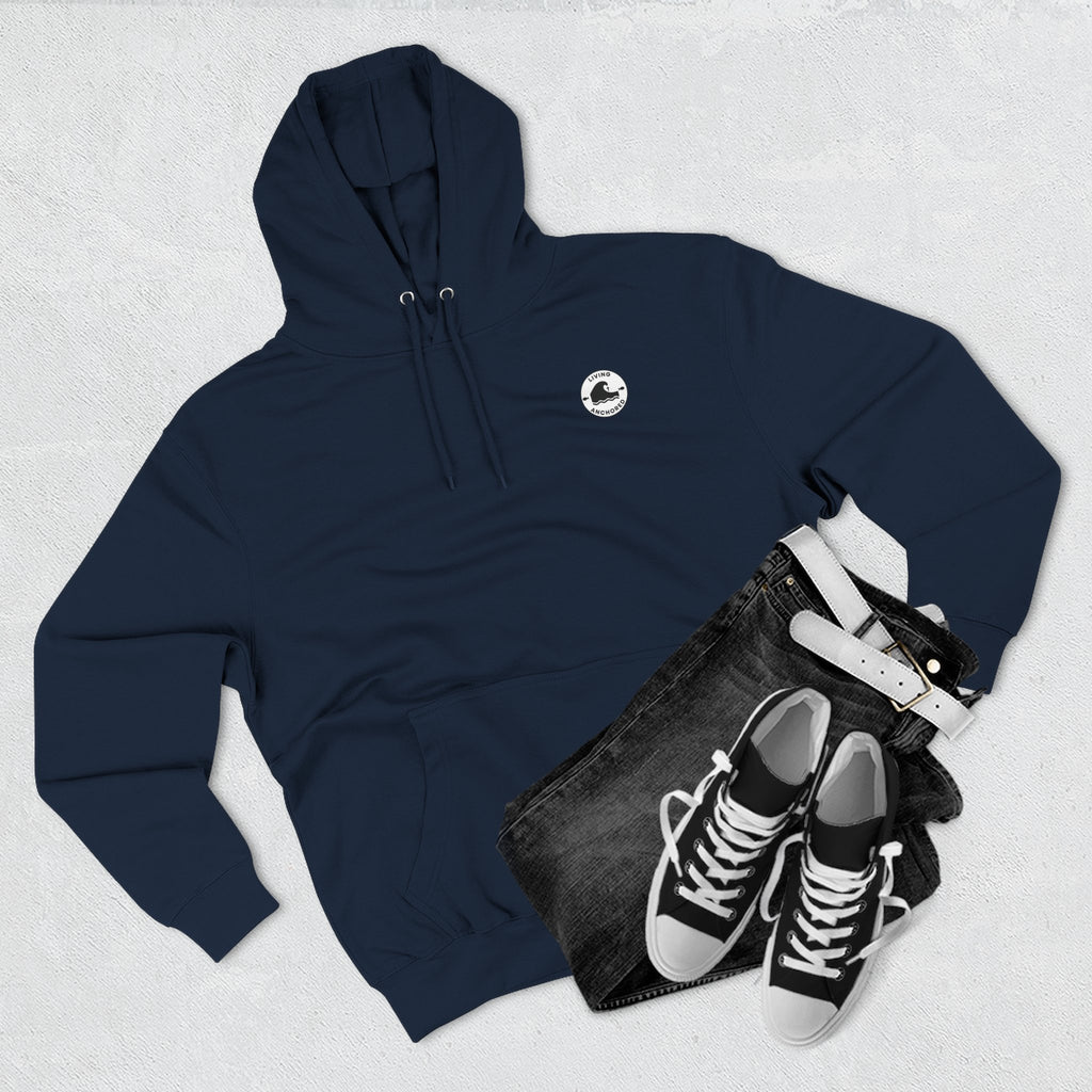 Living Anchored Bird & Wave Hoodie – Mark 11:22-24