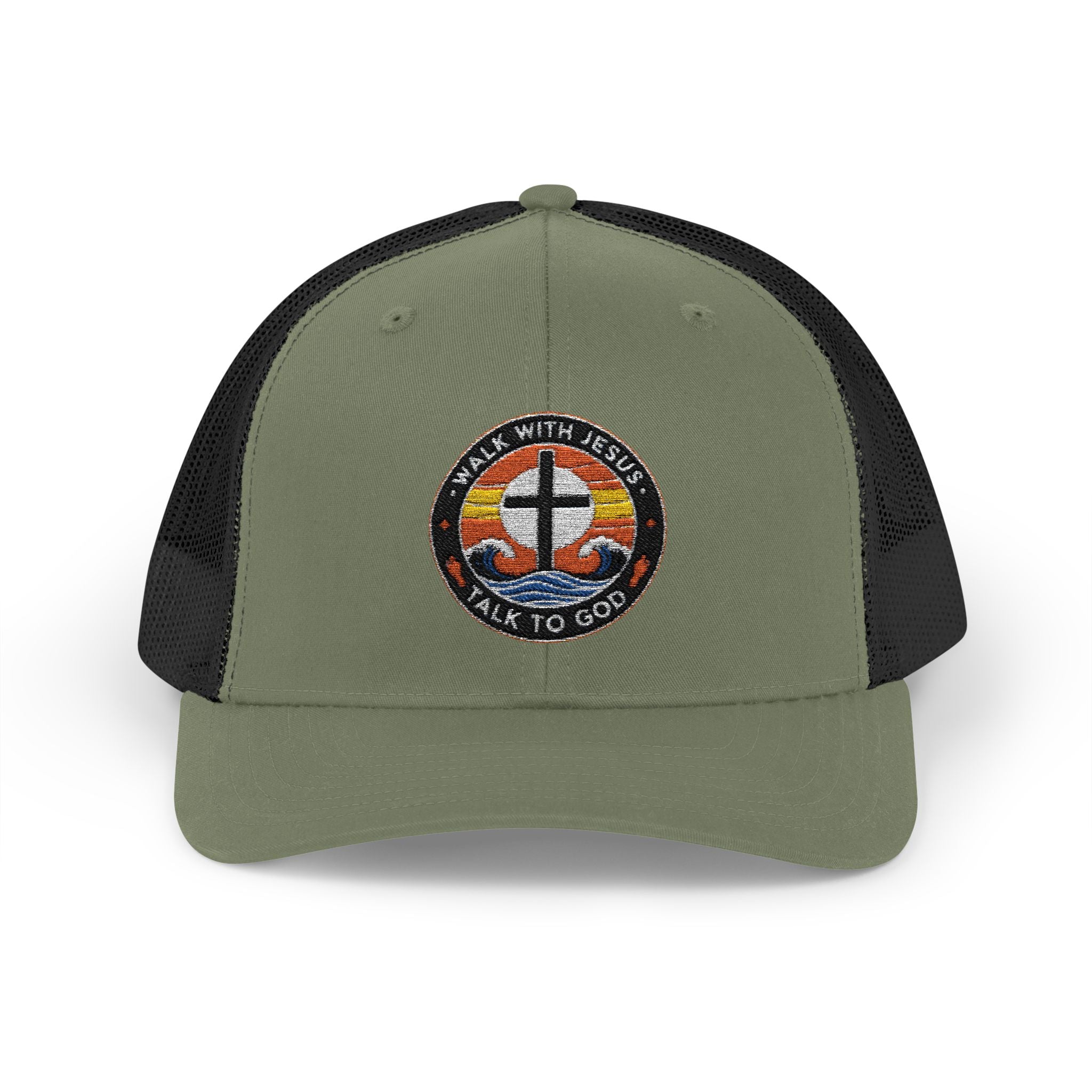 Walk With Jesus – Snapback Trucker Cap