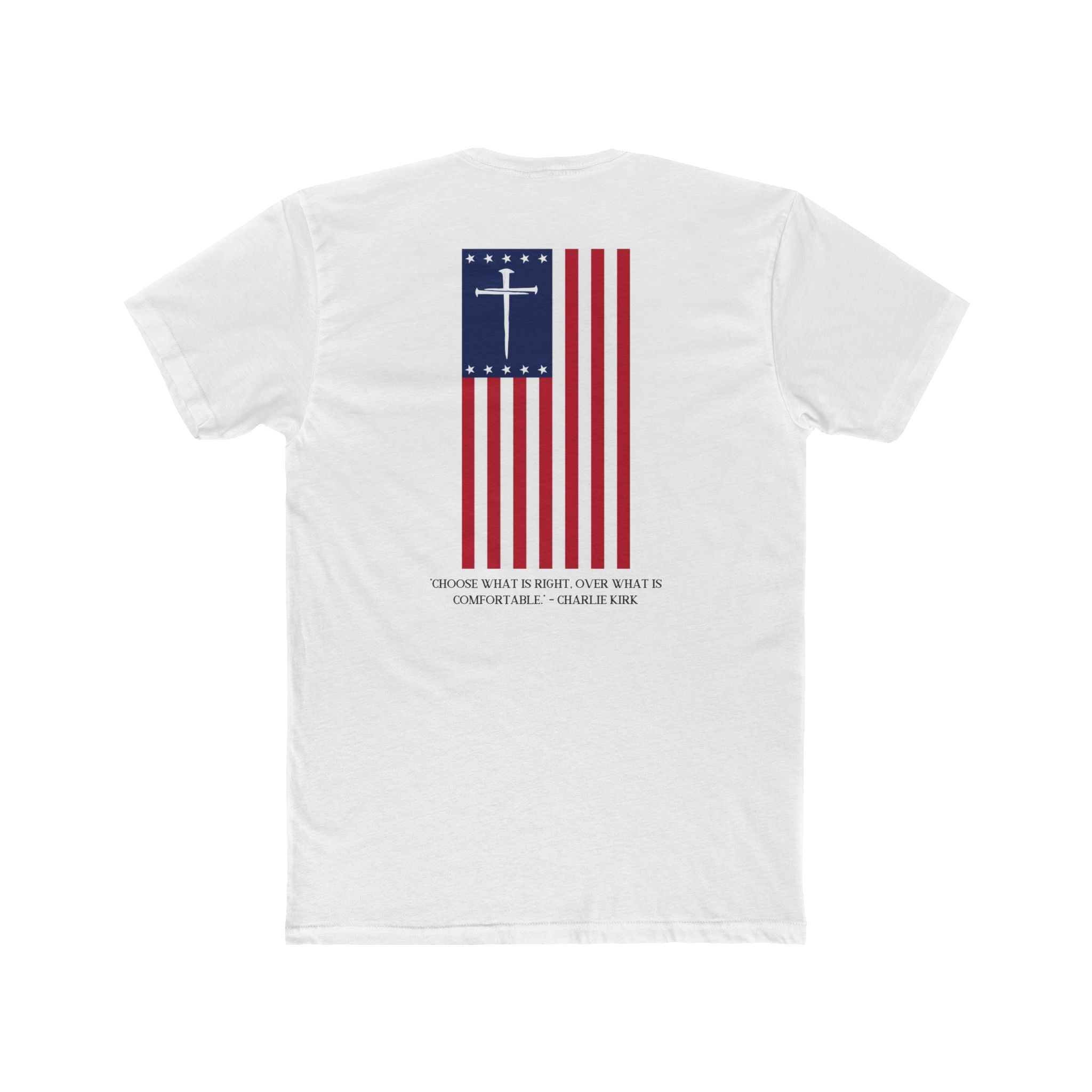 Remember Charlie Kirk – Cotton Crew Tee