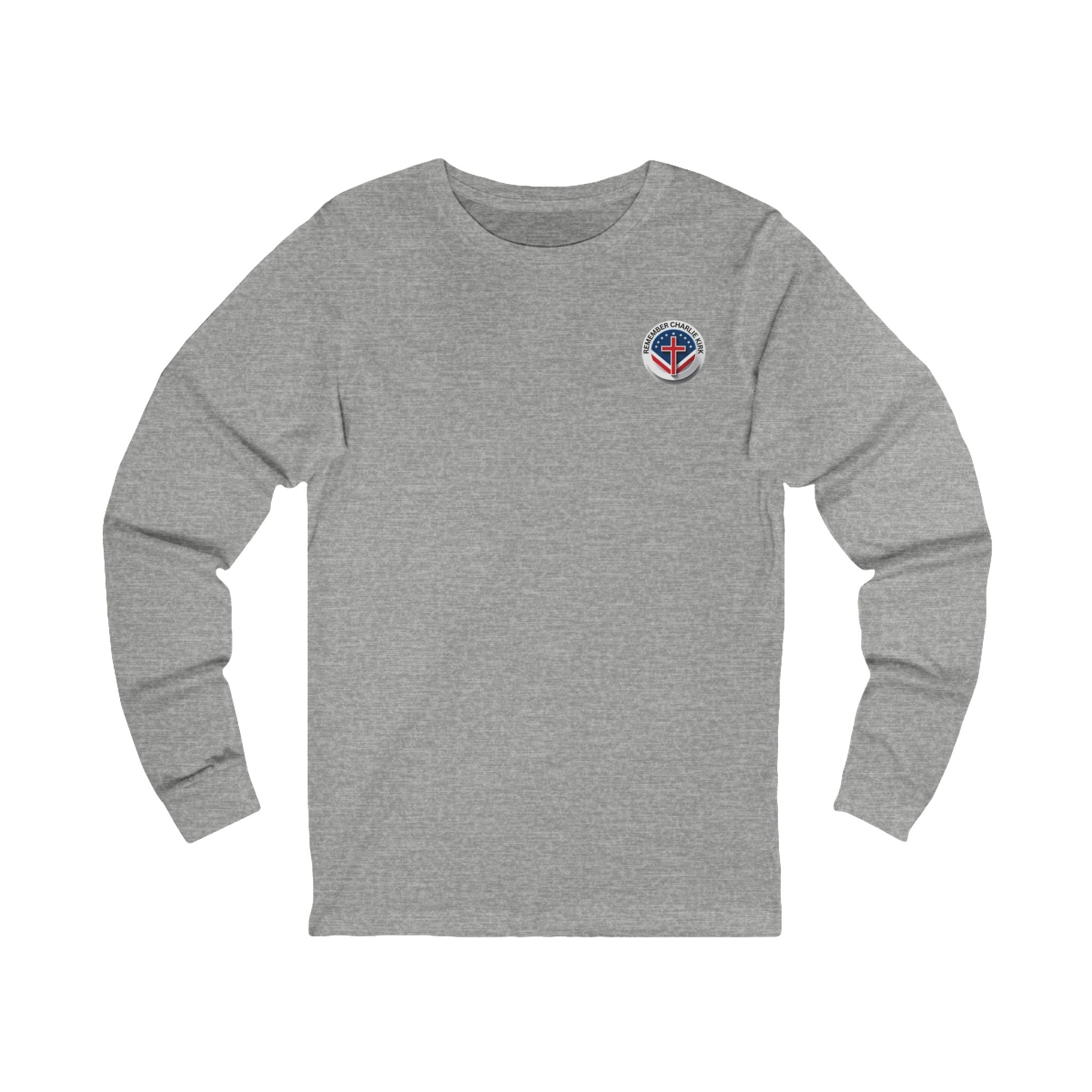 Charlie Kirk Remembrance Long Sleeve Tee (2 colors available)